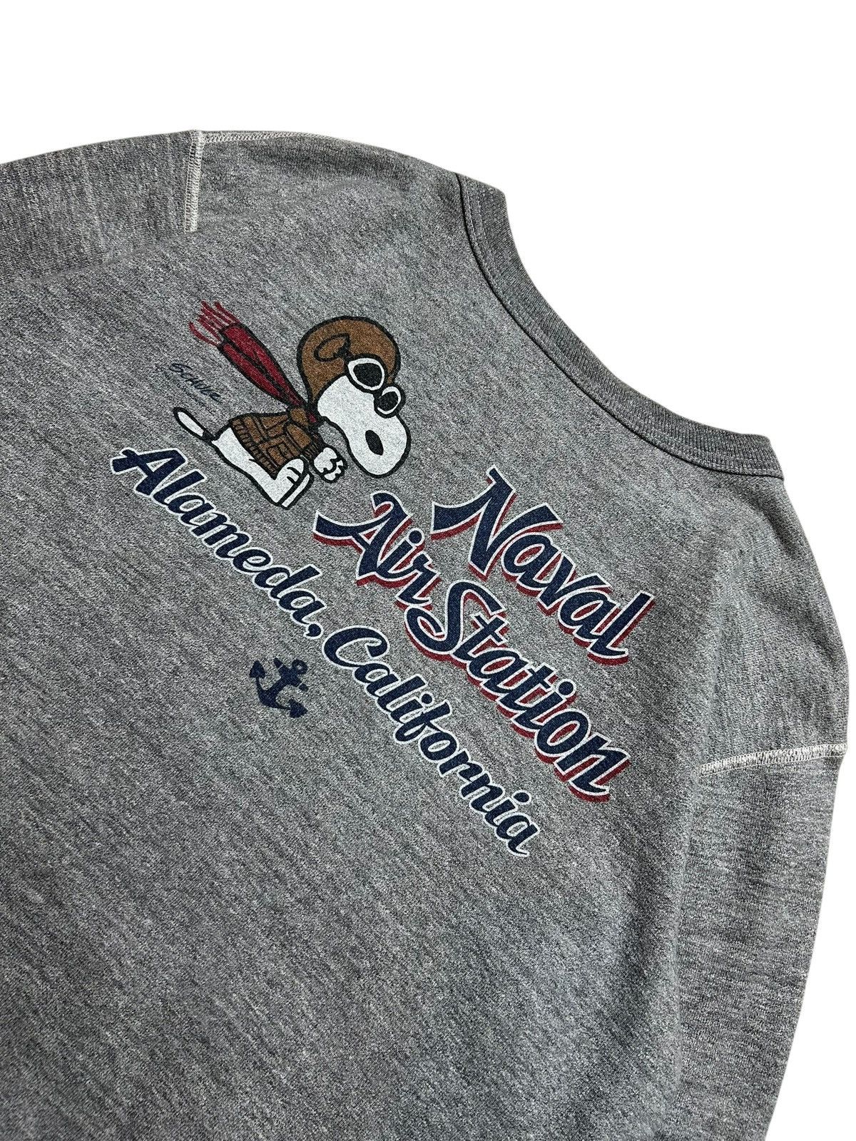 Buzz Rickson's Buzz Rickson's Loopwheeled Sweatshirt Snoopy USAF Sportswear Size US M / EU 48-50 / 2 - 5 Thumbnail
