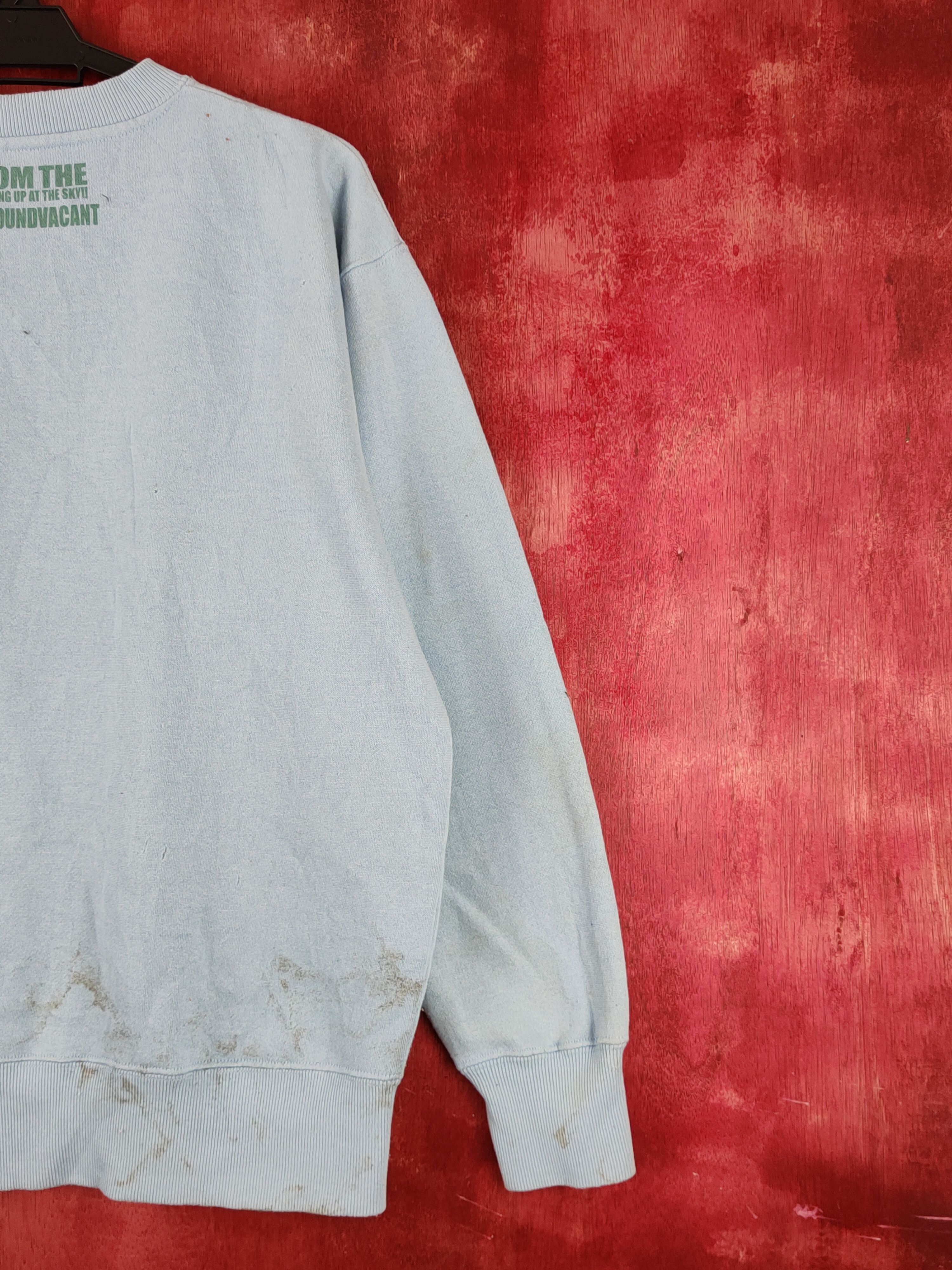Japanese Brand × Vintage Oblo vintage girl Blue Sweatshirts #S2119 Size M / US 6-8 / IT 42-44 - 13 Thumbnail