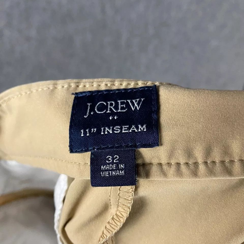 J.Crew J Crew Chino Shorts Men's Size 32 11" Inseam Hook & Eye Size US 32 / EU 48 - 6 Thumbnail
