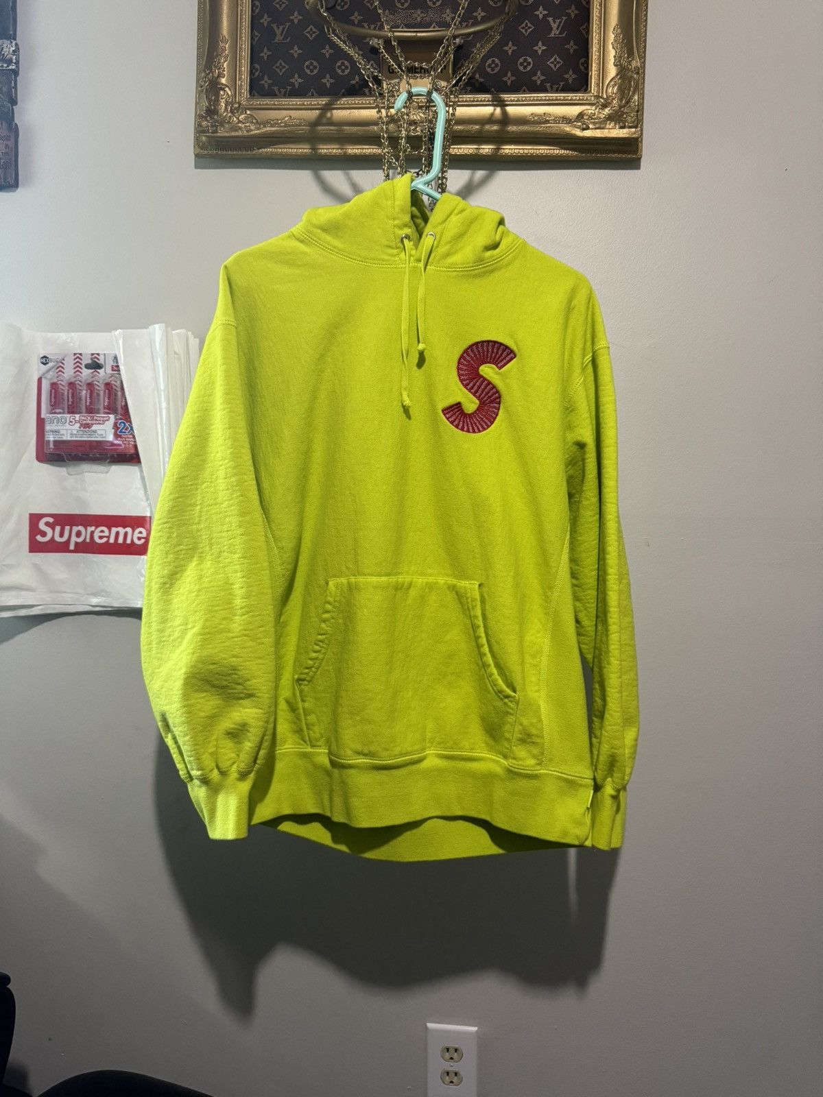 【SUPREME X KATE MOSS】HOODED SWEATSHIRT CARDINAL 24FW Buy Supreme Kate Moss Hooded Sweatshirt 'Cardinal