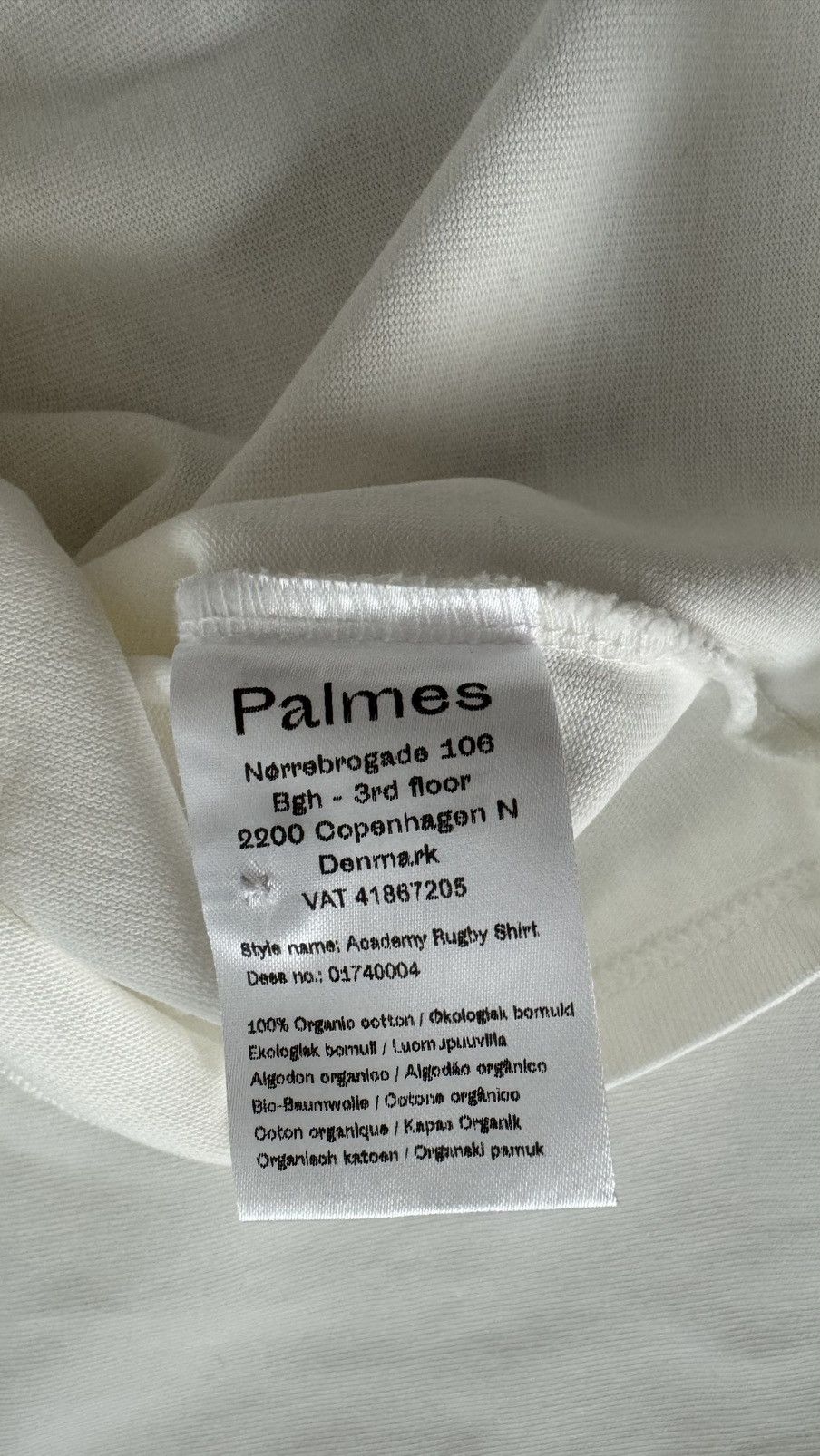 Palmes Palmes Off-White 'Academy' Rugby Polo Size XXS / US 00 / IT 34 - 5 Thumbnail