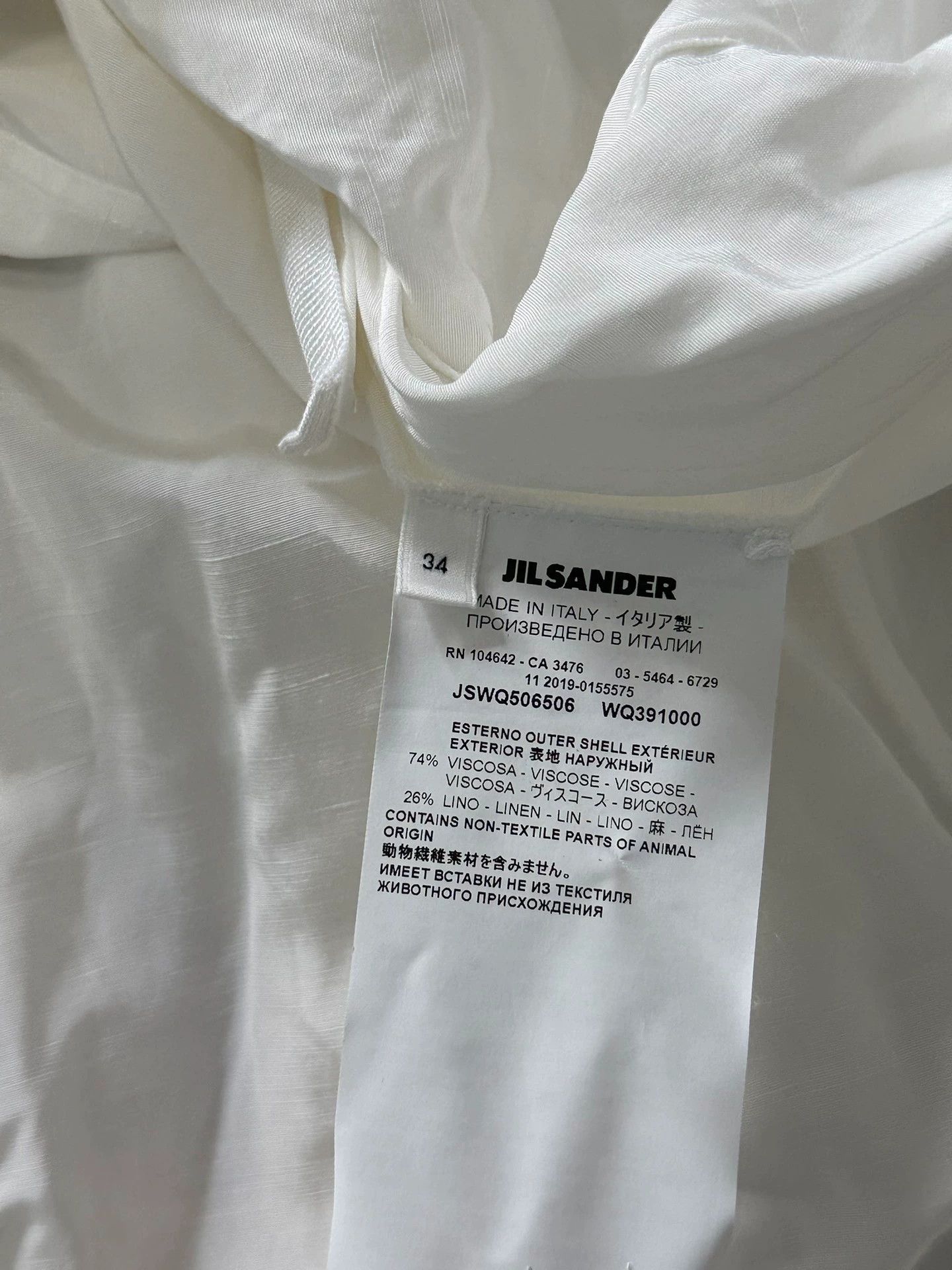 Jil Sander Jil Sander Flowy Stunning Dress 9/10 Authentic Size XS / US 0-2 / IT 36-38 - 4 Thumbnail