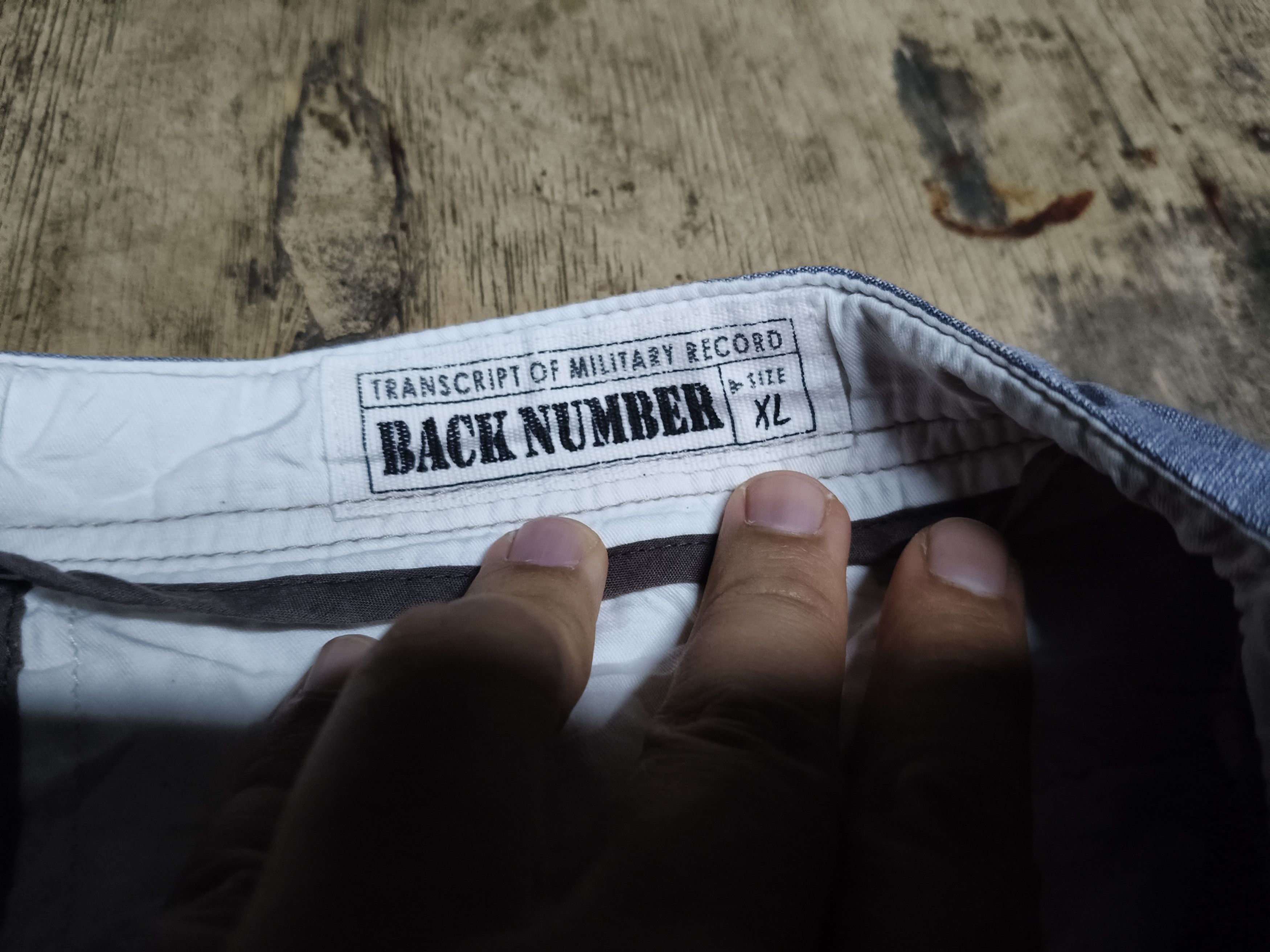 Japanese Brand Back Number Denim Regular pants Style(Soft) Size US 36 / EU 52 - 5 Thumbnail