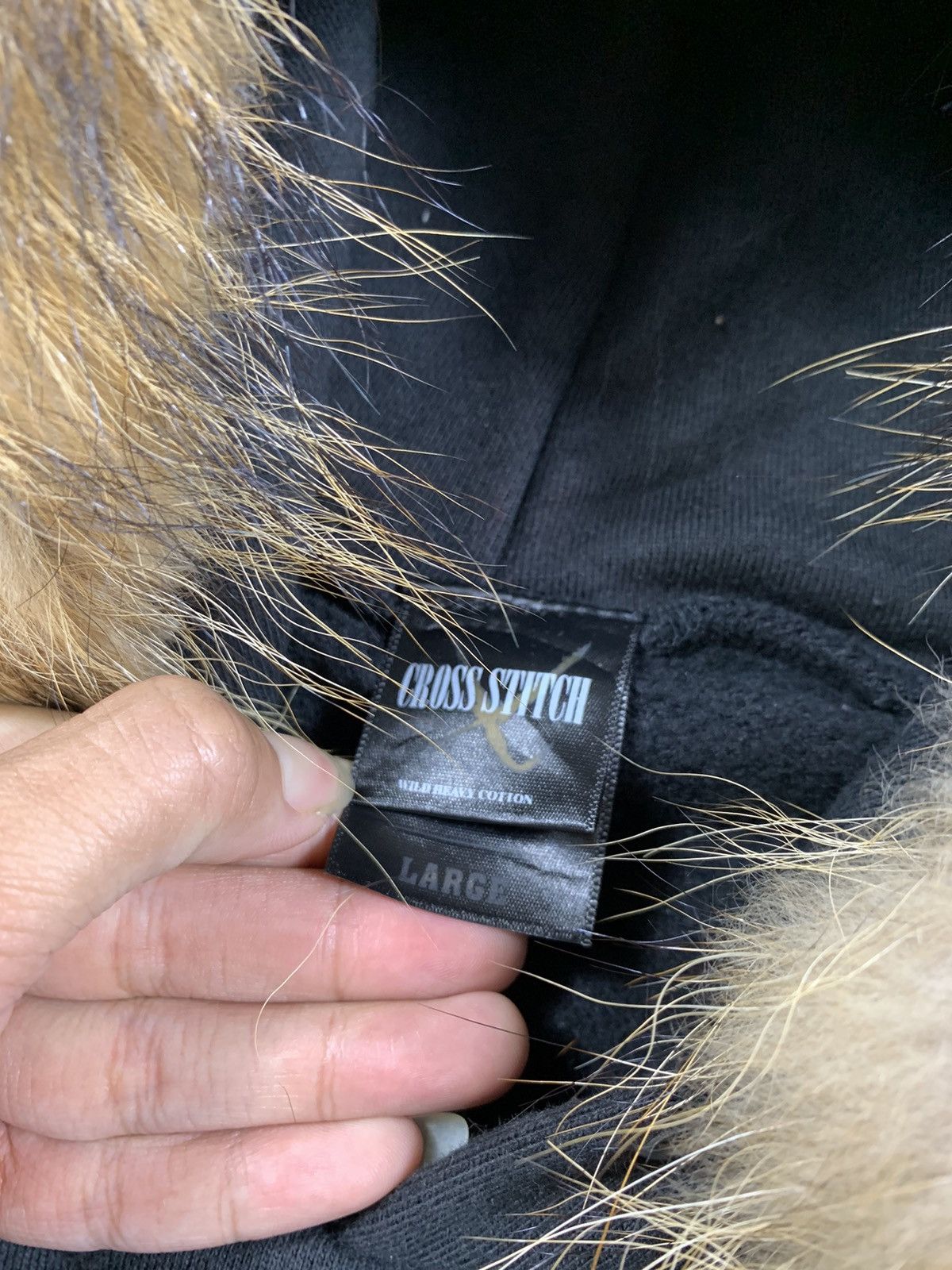If Six Was Nine × Japanese Brand × Le Grande Bleu (L.G.B.) Japanese X Ray Skull Fur Hoodie lgb style Size US L / EU 52-54 / 3 - 4 Thumbnail