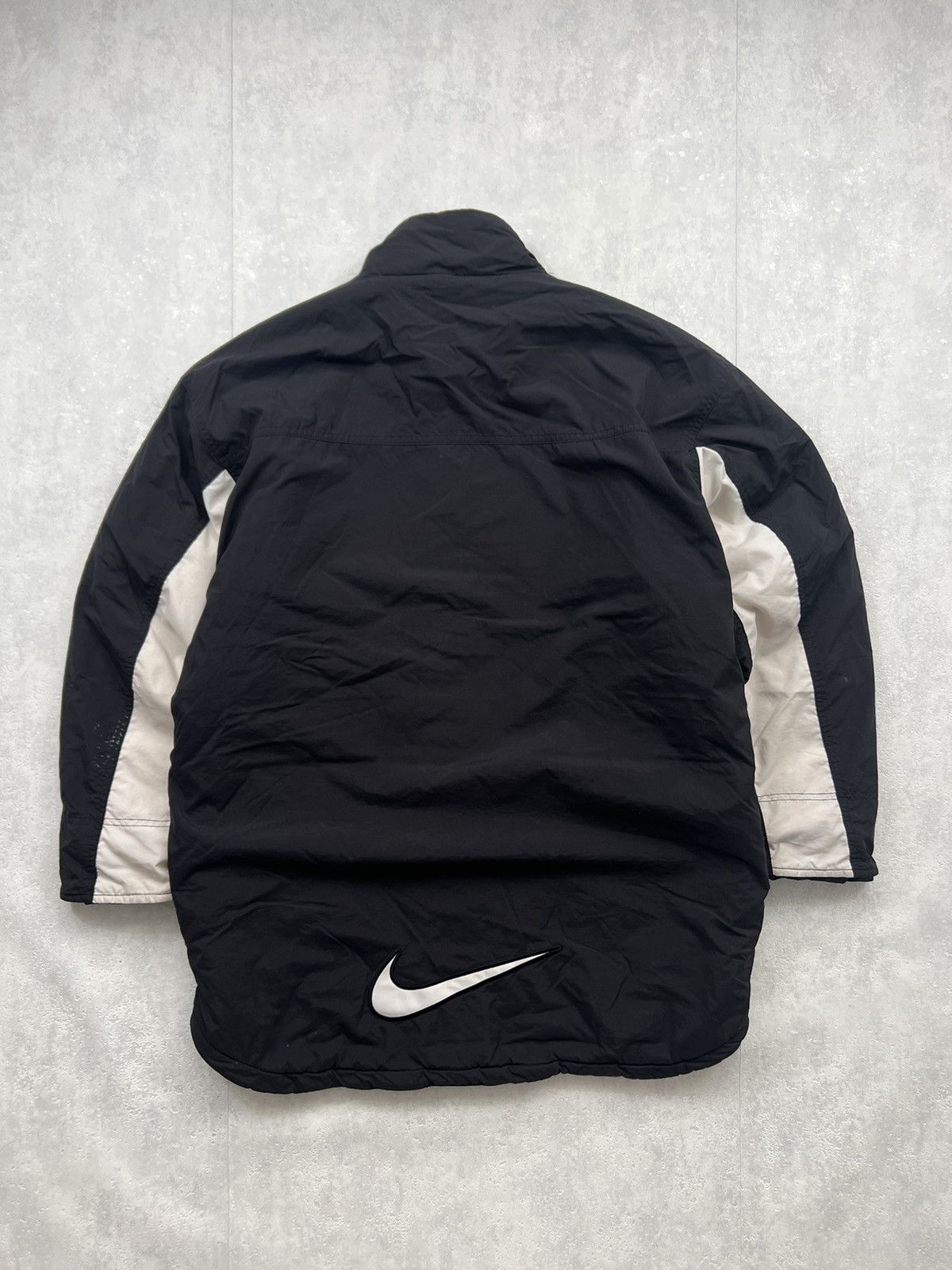Nike 00’s NIKE RETRO RARE BIG SWOOSH LOGO Y2K DOWN PUFFER JACKET Size US S / EU 44-46 / 1 - 1 Thumbnail