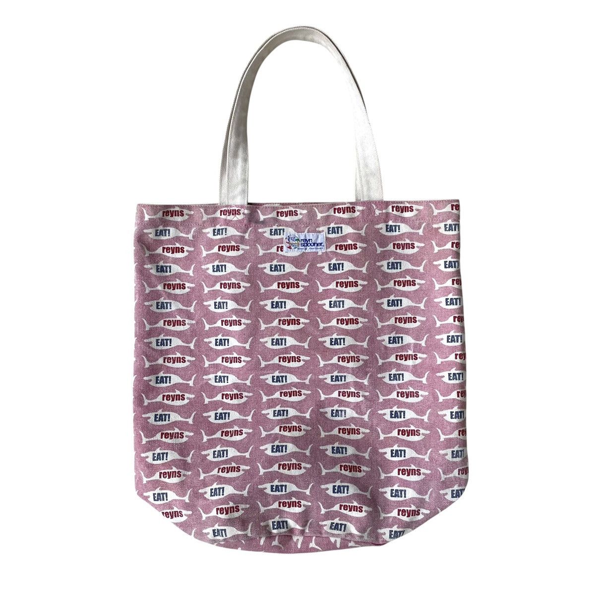 Reyn Spooner Reyn Spooner Hawaii Round Base Canvas Tote Bag Size ONE SIZE - 2 Thumbnail