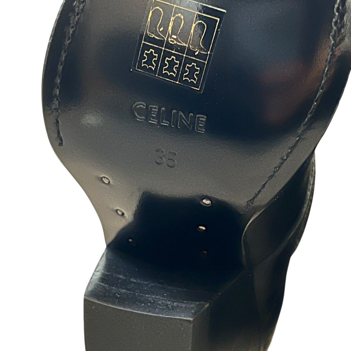 Celine CELINE 2019SS Hedi Slimane Studded Cowboy Boots with Box Size US 5 / IT 35 - 10 Thumbnail