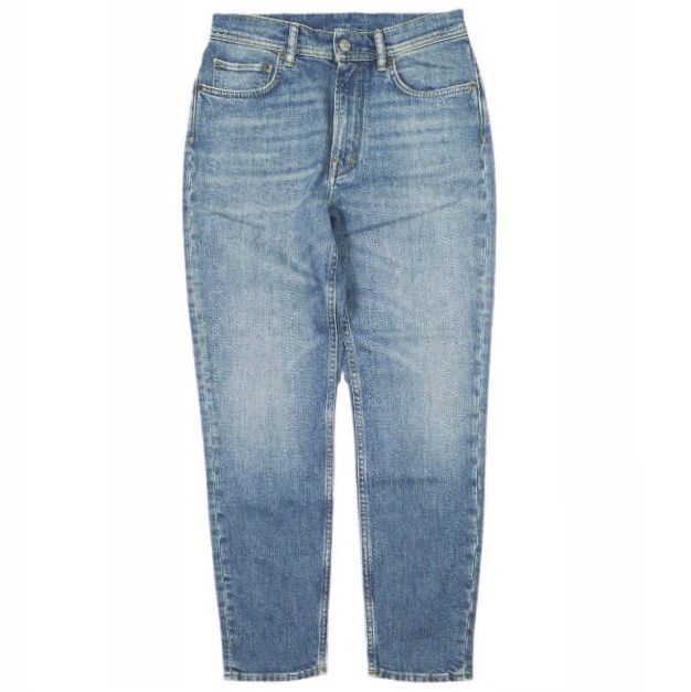 Acne Studios Acne Studios Acne Studios Melk Mid Blue Denim Pants Denim Jeans A00210 Size ONE SIZE - 1 Thumbnail