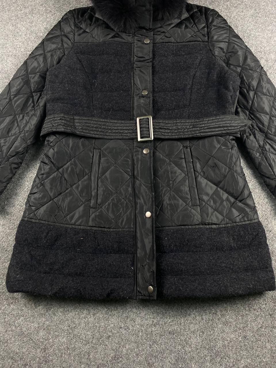 Japanese Brand renault bis japanese brand wool quilted jacket fox fur trim Size US L / EU 52-54 / 3 - 3 Thumbnail
