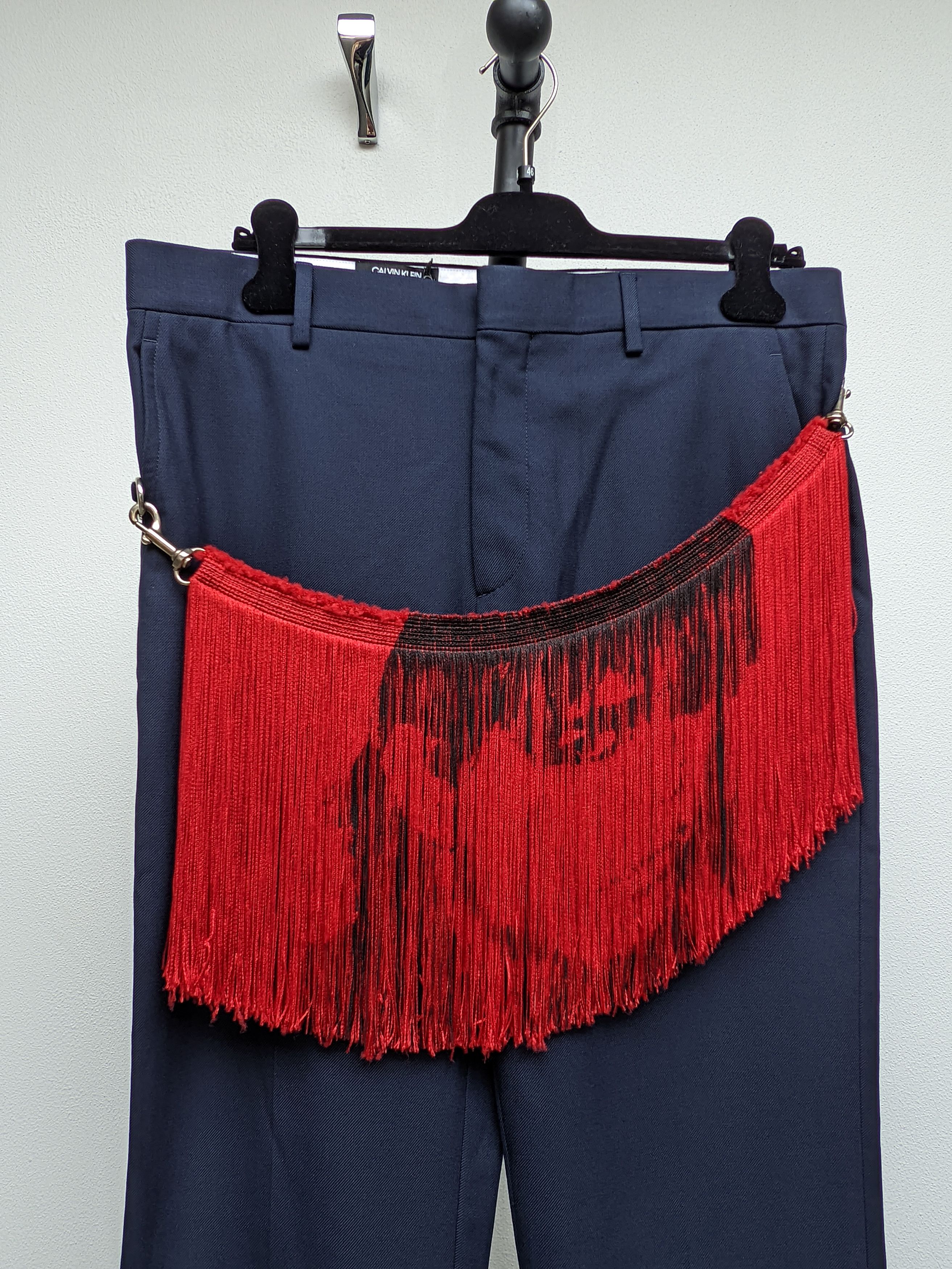 Raf Simons raf simons CK205 tassel casual pants Size US 34 / EU 50 - 2 Thumbnail