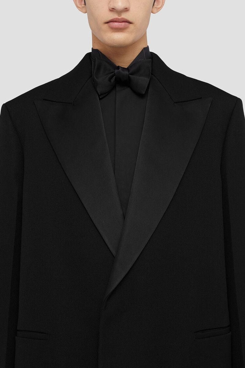 Jil Sander o1loc1c0426 Tailored Coat in Black Size US L / EU 52-54 / 3 - 6 Thumbnail