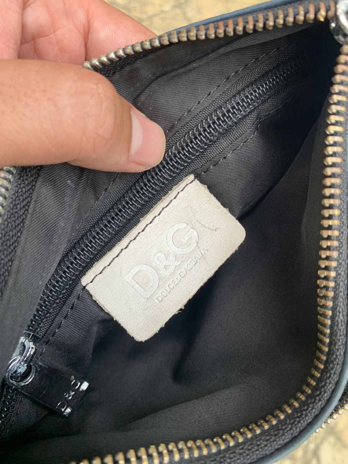 Designer × Dolce & Gabbana 2000s Dolce & Gabbana D&G Italy Fanny/Sling Bag Size ONE SIZE - 10 Thumbnail
