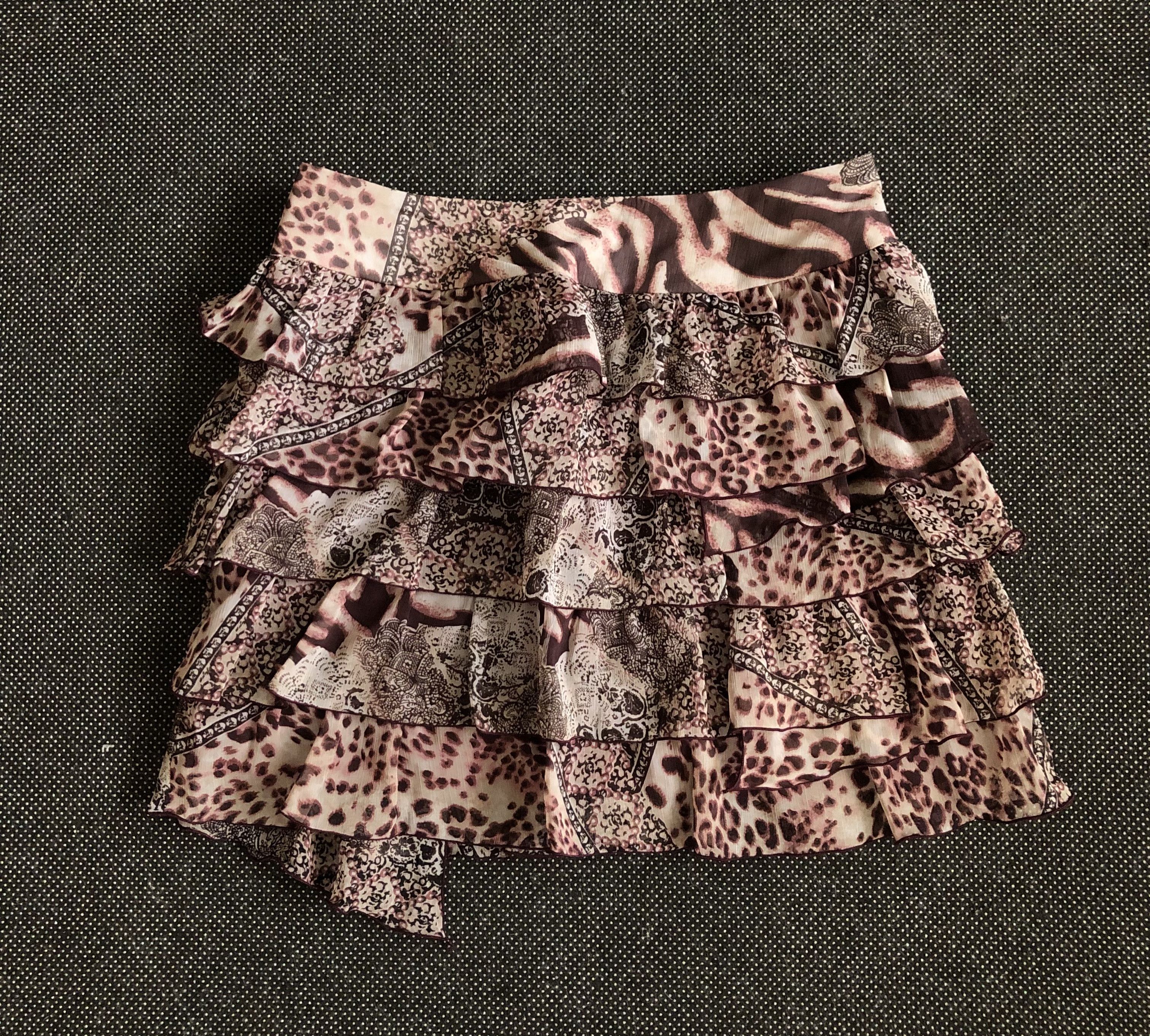Tornado Mart RARE🔥TORNADO MART JAPAN RUFFLE LAYERS MINI SKIRT Size 28" / US 6 / IT 42 - 1 Thumbnail