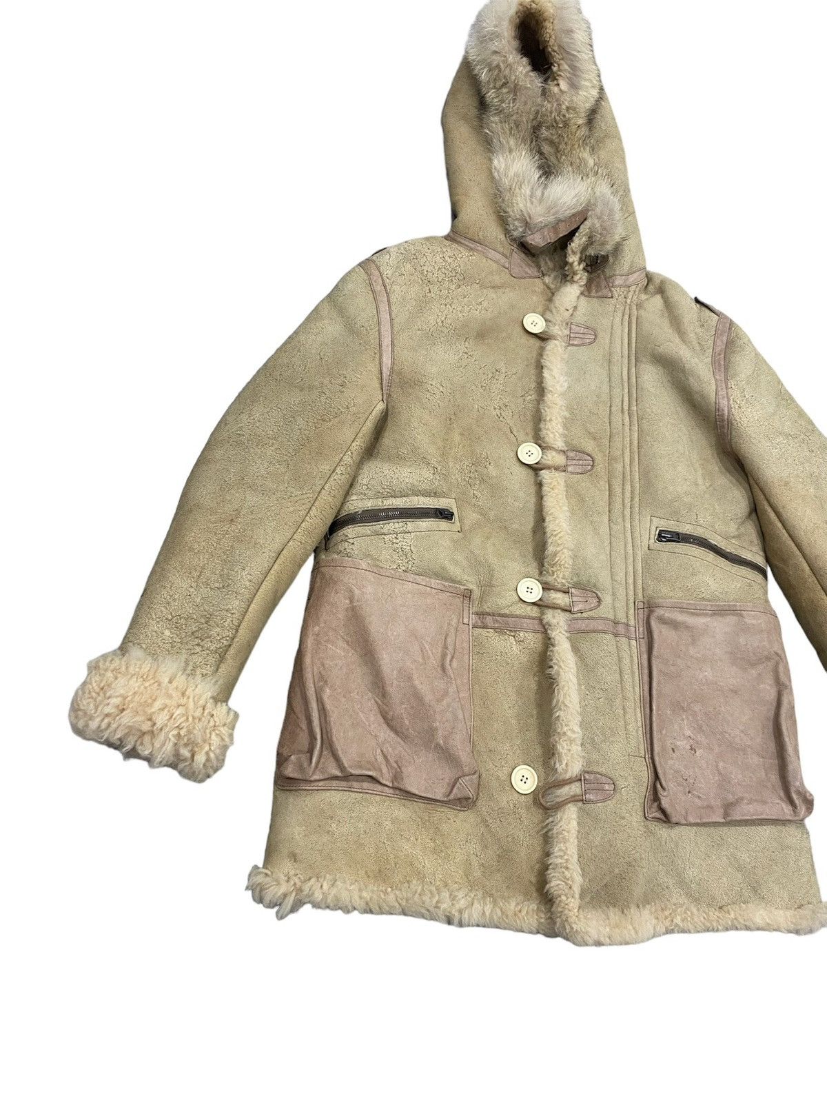Lauren Ralph Lauren #grailsale ICONIC POLO RALPH LAUREN SHEARLING TOGGLE COAT Size US M / EU 48-50 / 2 - 4 Thumbnail