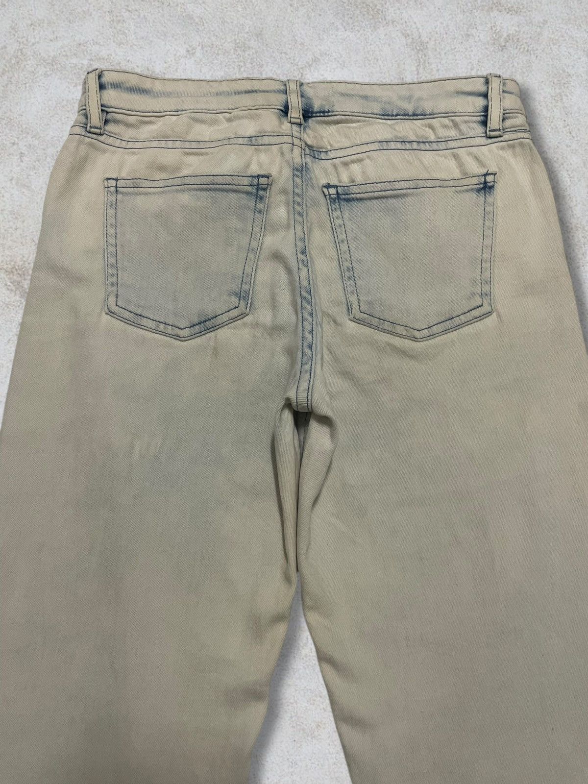 Acne Studios Acne Studios Bleached MudWash Distressed Slim Designer Jeans Size 27" / US 4 / IT 40 - 12 Thumbnail