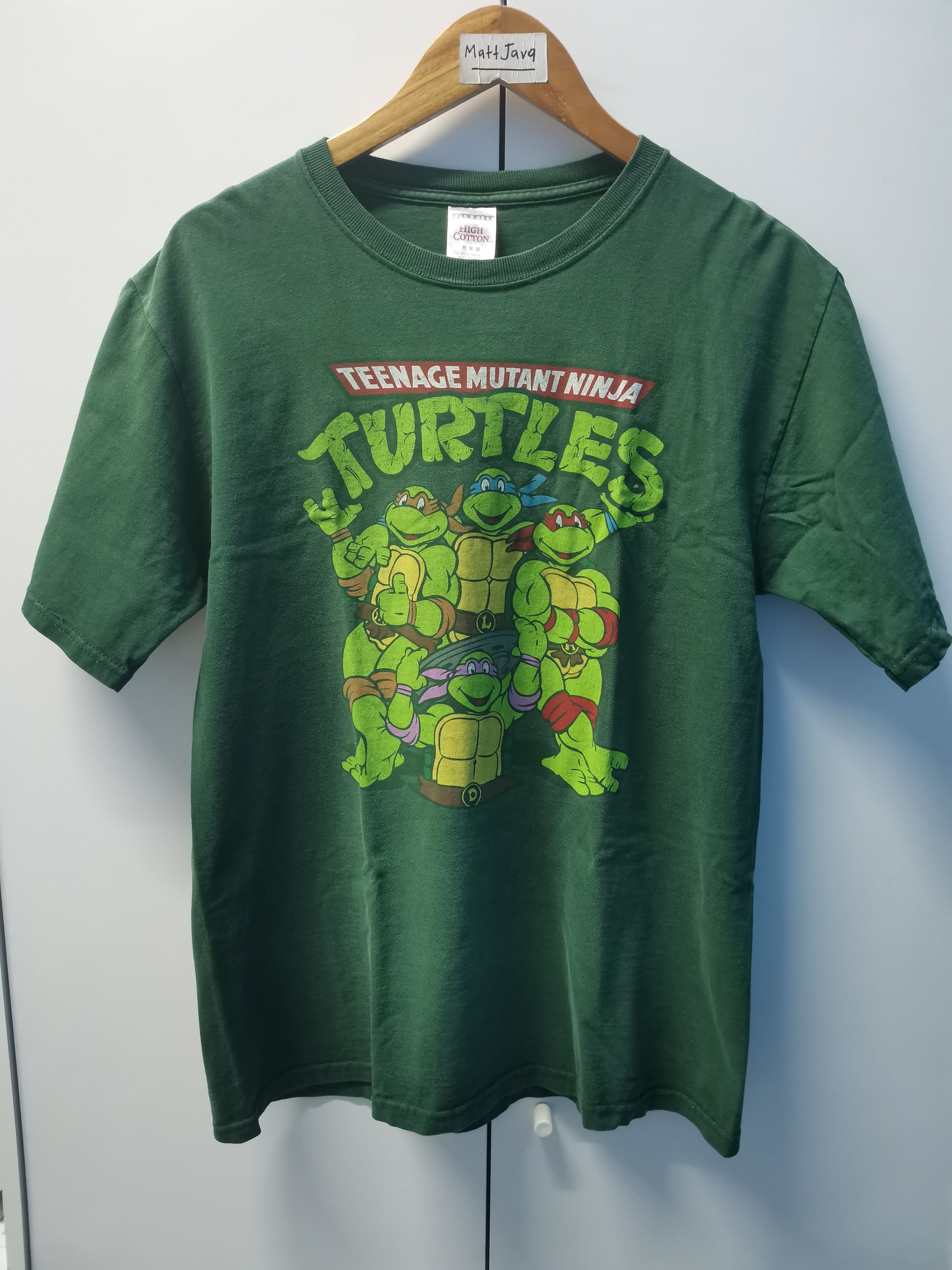 Cartoon Network Vintage Teenage Mutant Ninja Turtles Cartoons Movie Tee Size US M / EU 48-50 / 2 - 2 Thumbnail