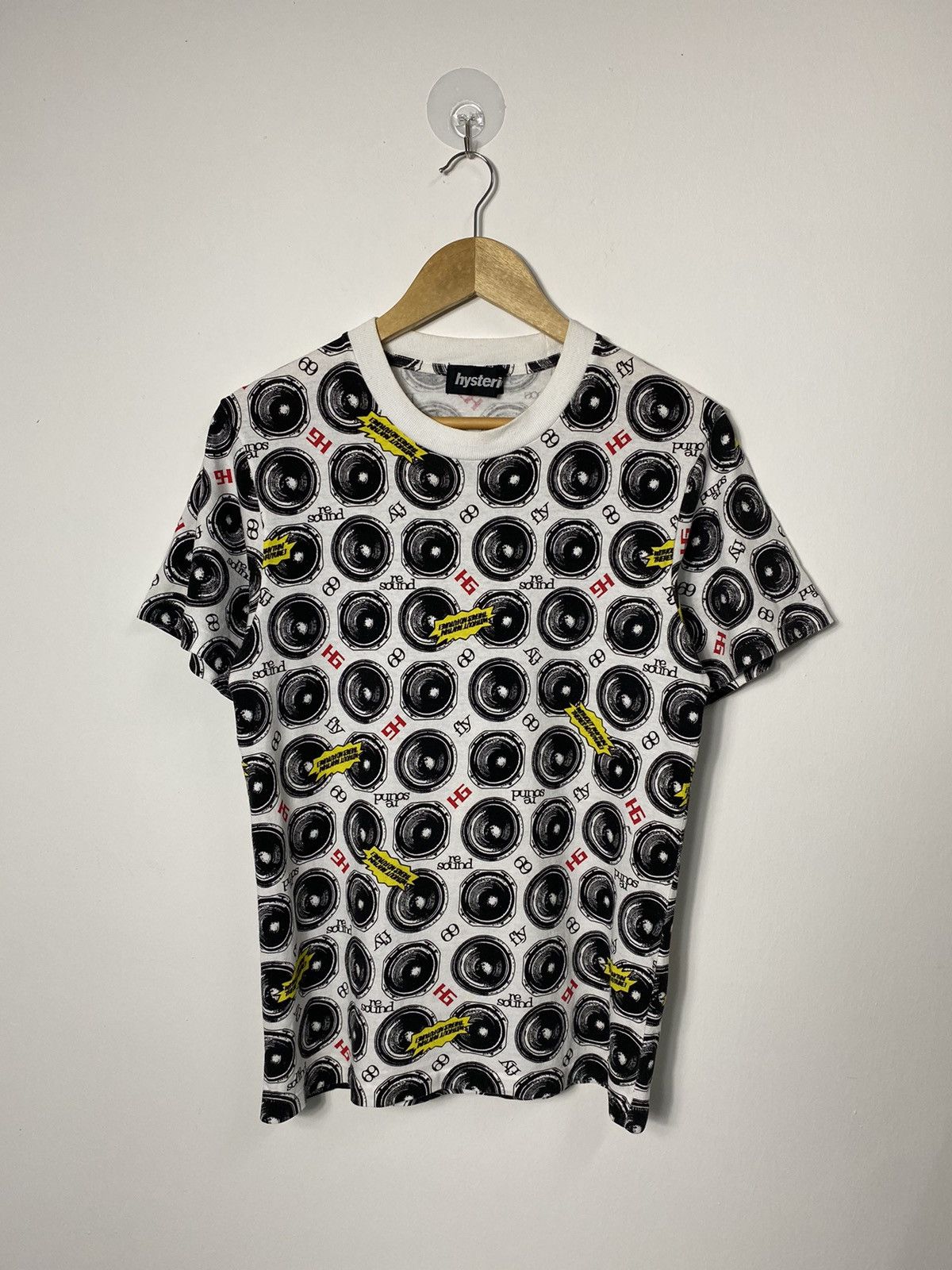 Hysteric Glamour Hysteric Glamour Speaker Overprint T-shirt Size US S / EU 44-46 / 1 - 1 Thumbnail