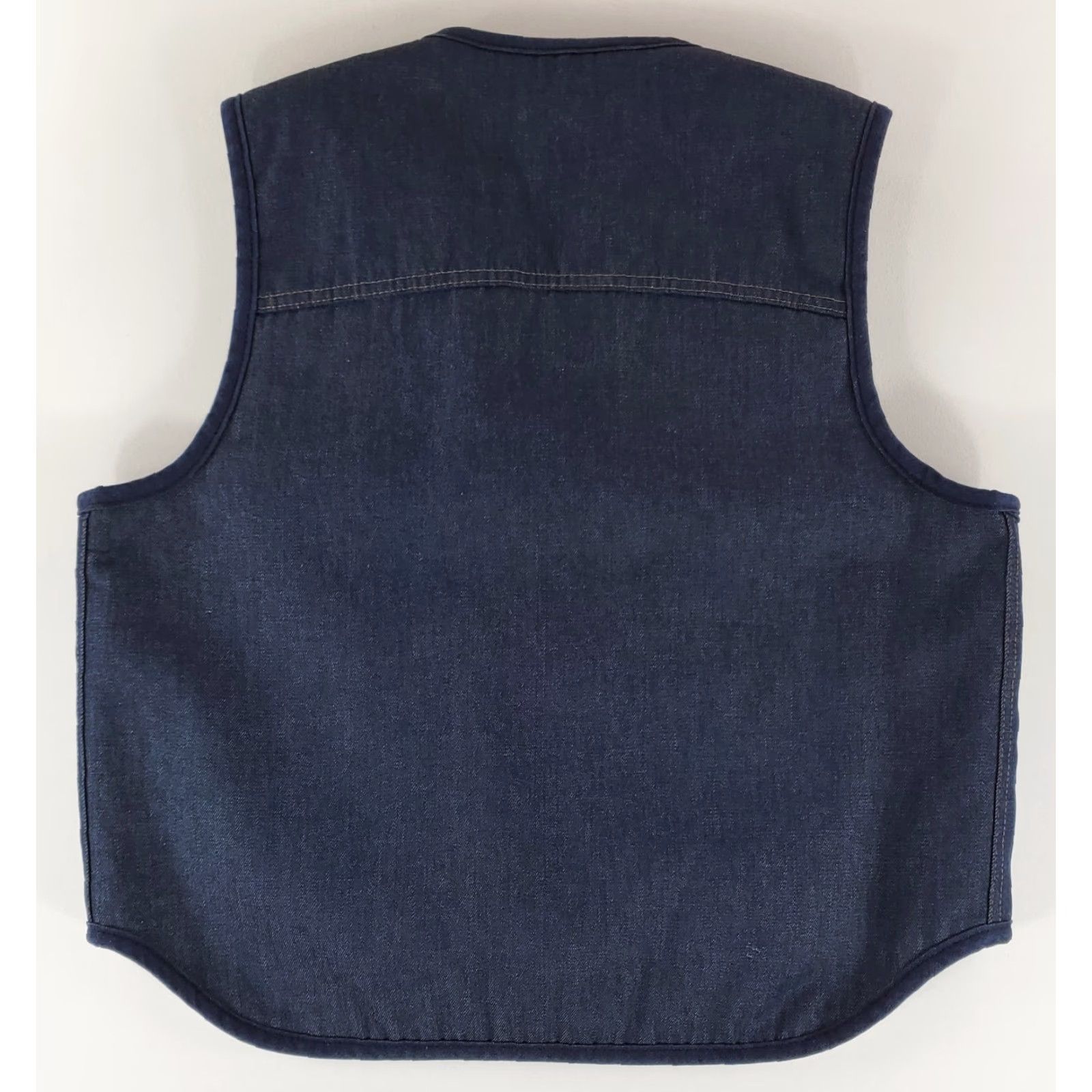 Sears VINTAGE Sears Roebucks VTG 70s Sherpa Denim Vest Made USA Blue Mens XL Size US XL / EU 56 / 4 - 6 Thumbnail