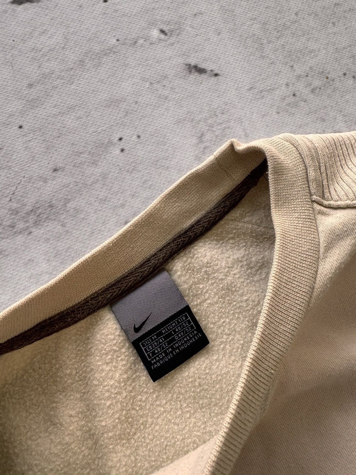 Nike × Vintage NIKE VINTAGE CENTER LOGO OVERSIZE BOXY SWEATSHIRT Size US M / EU 48-50 / 2 - 7 Thumbnail