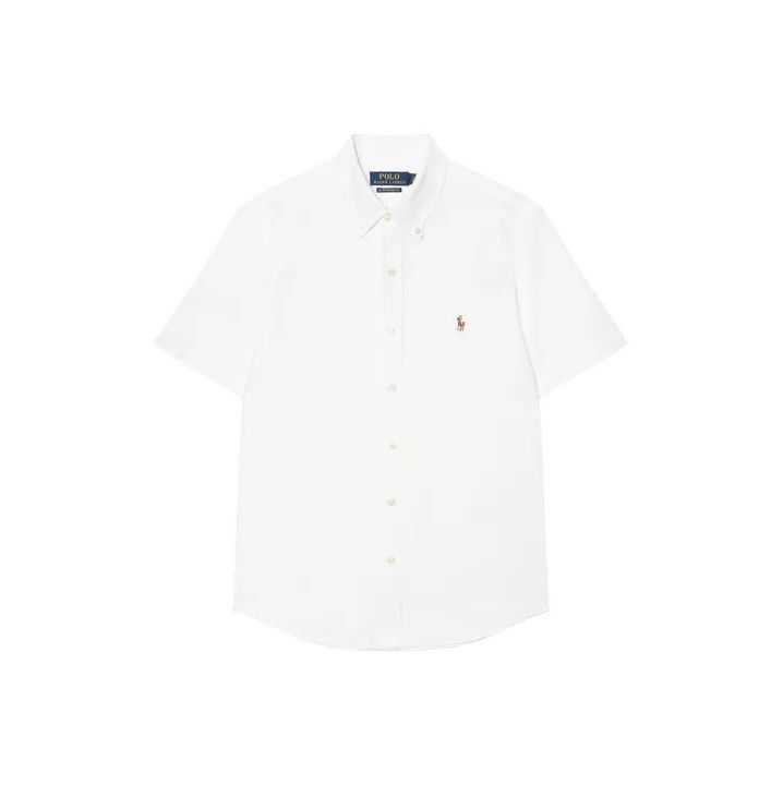 Polo Ralph Lauren Polo Ralph Lauren Men's White Short-Sleeve Shirt Size US L / EU 52-54 / 3 - 1 Thumbnail