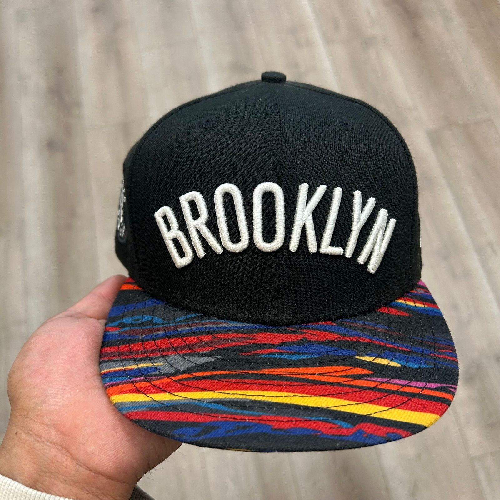 New Era Brooklyn Nets Biggie Coogi Camo City New Era Snapback Hat Size ONE SIZE - 2 Thumbnail