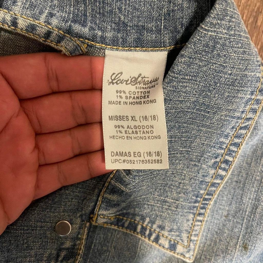 Levi's Levi's Vintage Denim Misses Jacket Size XL(16/18) Size XL / US 12-14 / IT 48-50 - 3 Thumbnail