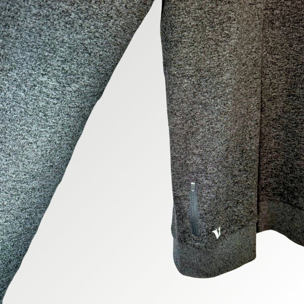 Vuori vuori Men's Ponto Performance Crew in Charcoal Heather - XL Size US XL / EU 56 / 4 - 13 Thumbnail