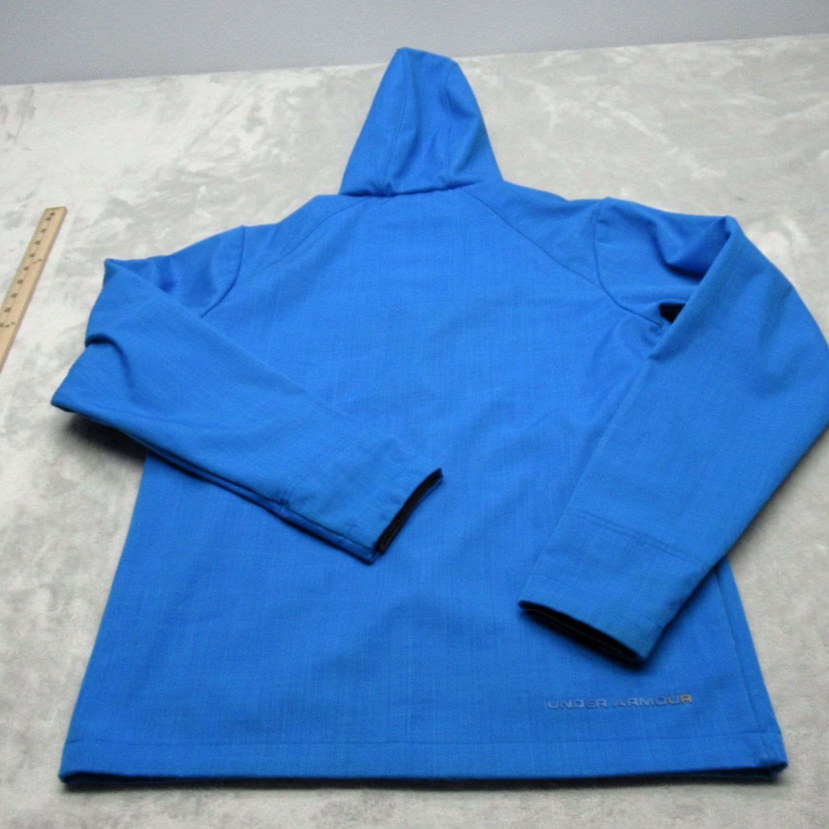 Under Armour Under Armour Storm Jacket Mens Small Blue Hooded Water Resistant Full Zip Size US S / EU 44-46 / 1 - 3 Thumbnail