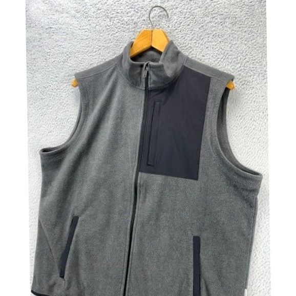 Duluth Trading Company Duluth Trading Co. Vest Mens Large Grey Relaxed Fit Full Zip Sleeveless Pockets Vest Gray Full Zip Mens Large Size US L / EU 52-54 / 3 - 5 Thumbnail