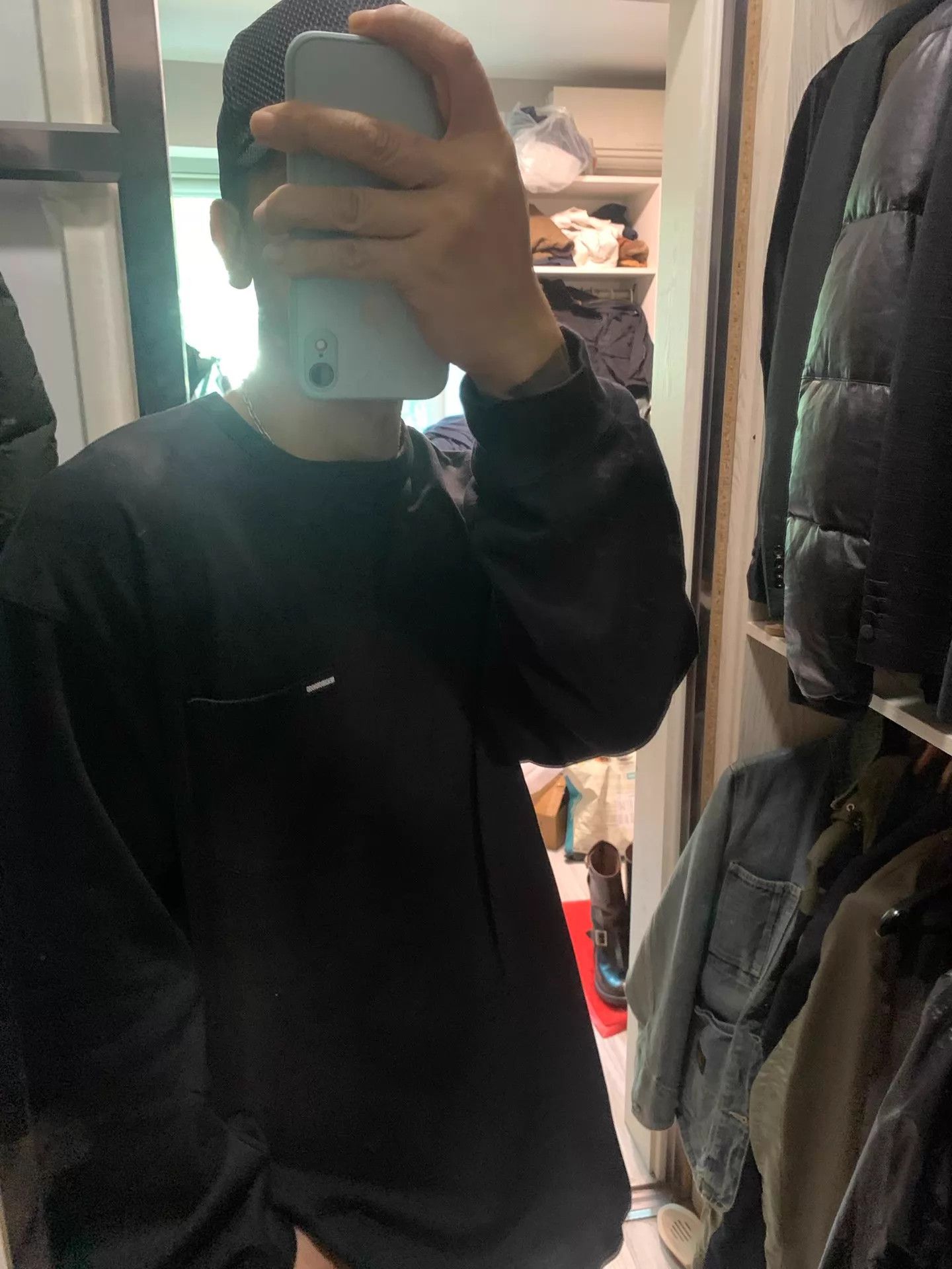 Neighborhood Neighborhood Oversized Longsleeve Sweatshirt M Worn Size US M / EU 48-50 / 2 - 5 Thumbnail