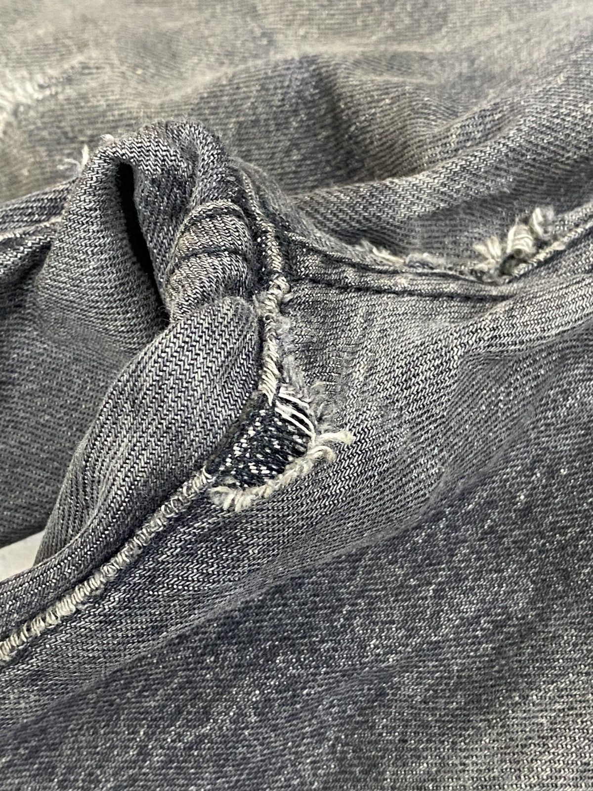 Japanese Brand × Levi's Vintage Levis 508 93' Big E 3496 Button Fly Distressed Jean Size US 32 / EU 48 - 21 Thumbnail
