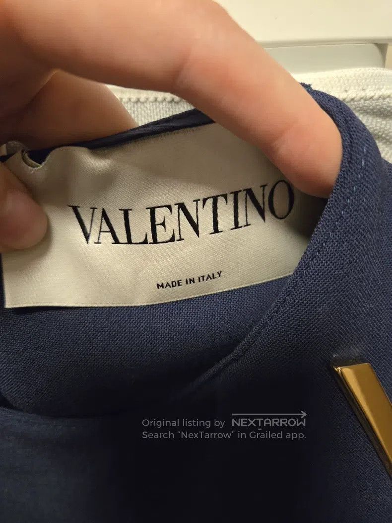 Other Valentino Navy blue dress Size S / US 4 / IT 40 - 4 Thumbnail