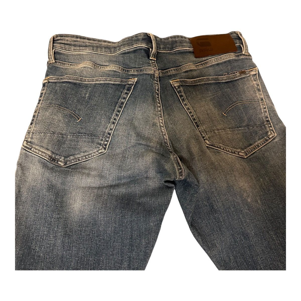 G-Star G Star Raw Denim Jeans 3301 Blue Size 33/32 (100% Authentic) Size US 33 - 8 Thumbnail