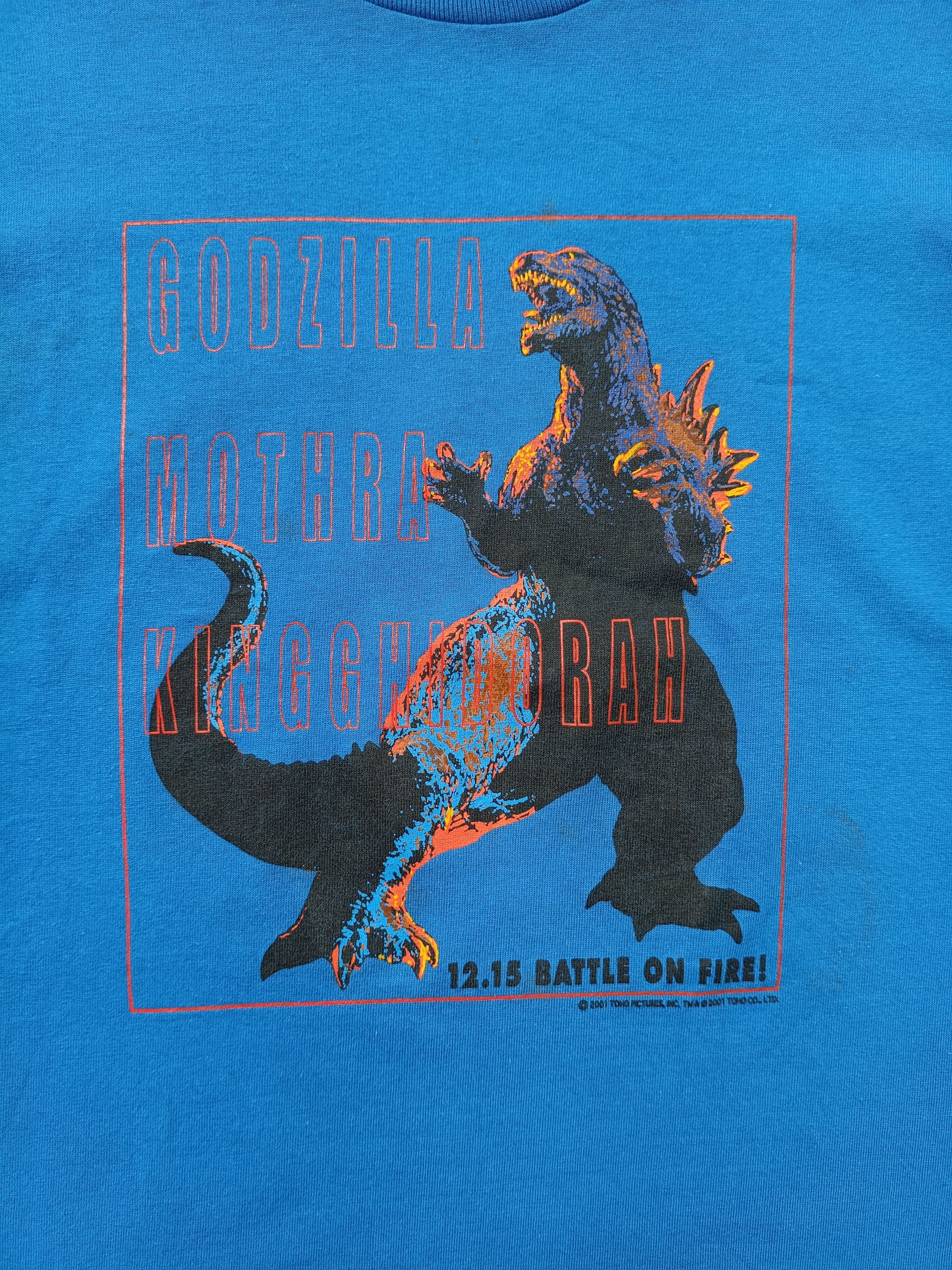 Vintage Y2K Godzilla Movie Promo Tee Size US L / EU 52-54 / 3 - 2 Thumbnail