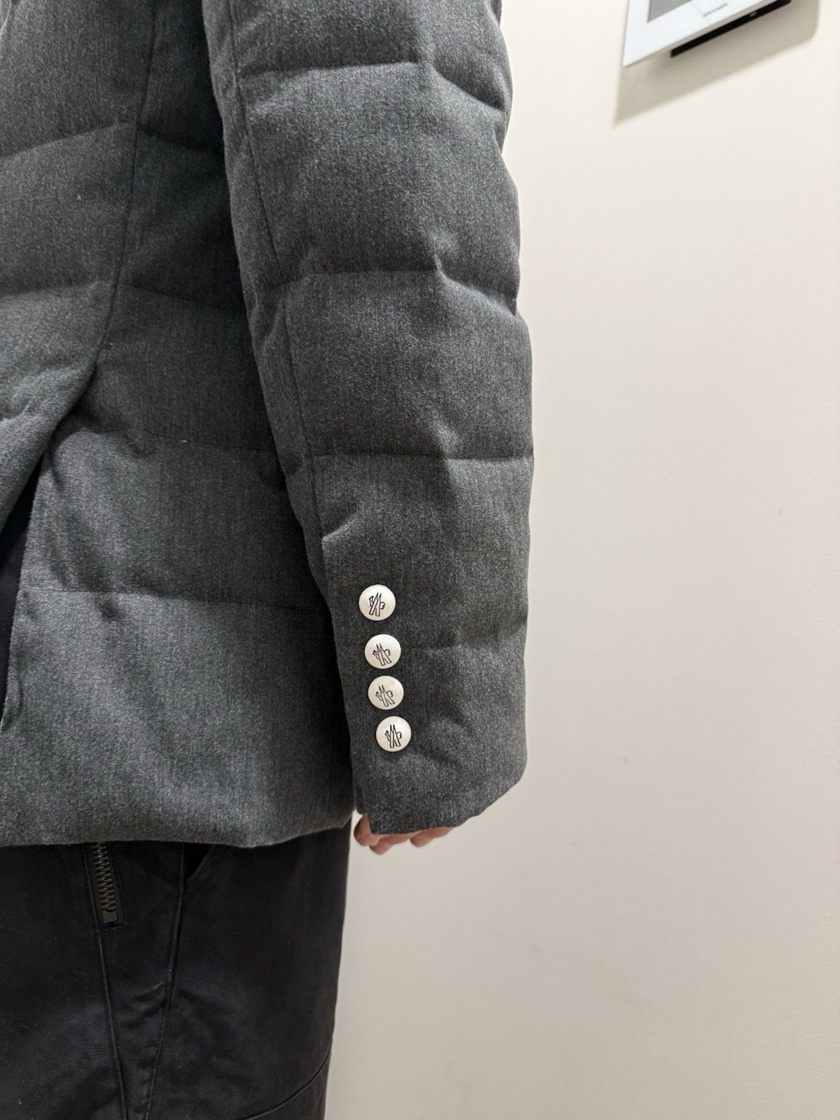 Moncler Gamme Bleu Moncler Gamme Bleu Wool Mens Down Coat Puffer Jacket size 5 Size US XL / EU 56 / 4 - 9 Thumbnail
