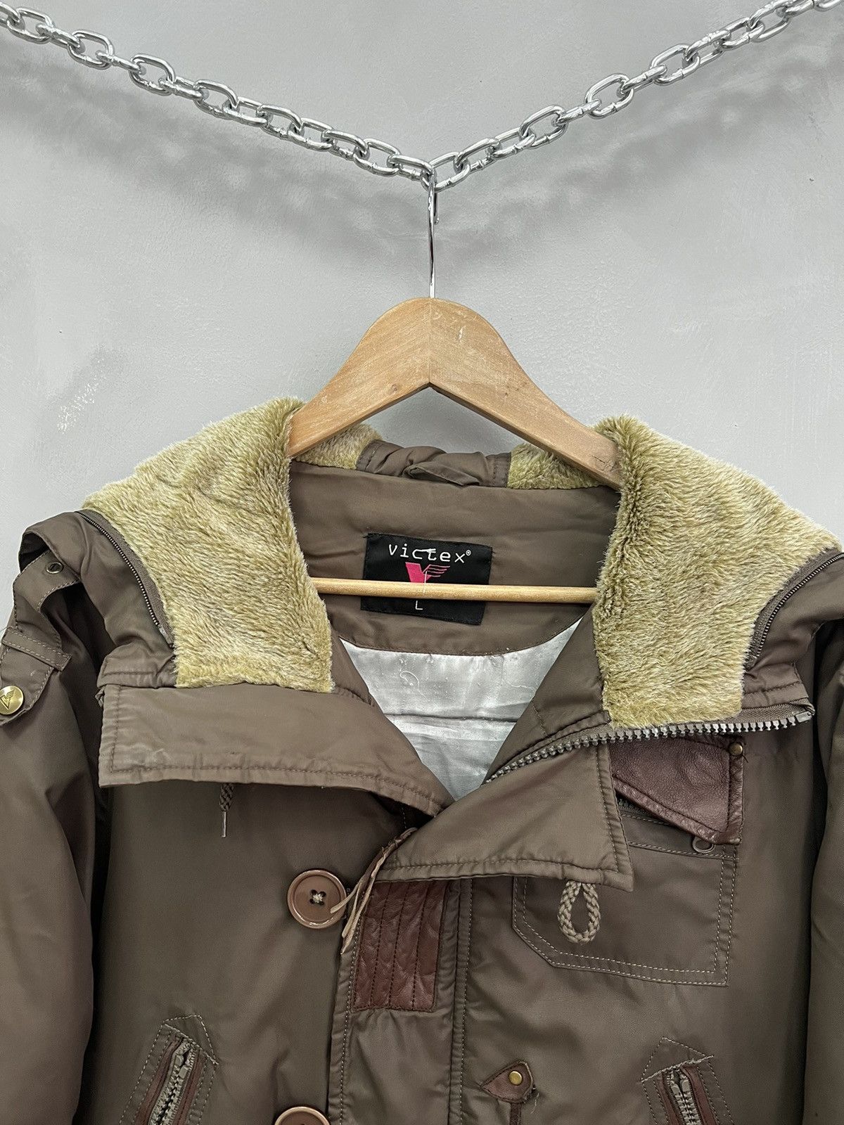 Hysteric Glamour × If Six Was Nine 2000s Avant Garde If Six Was Nine Style Jacket fur Hood 90s Size US S / EU 44-46 / 1 - 4 Thumbnail