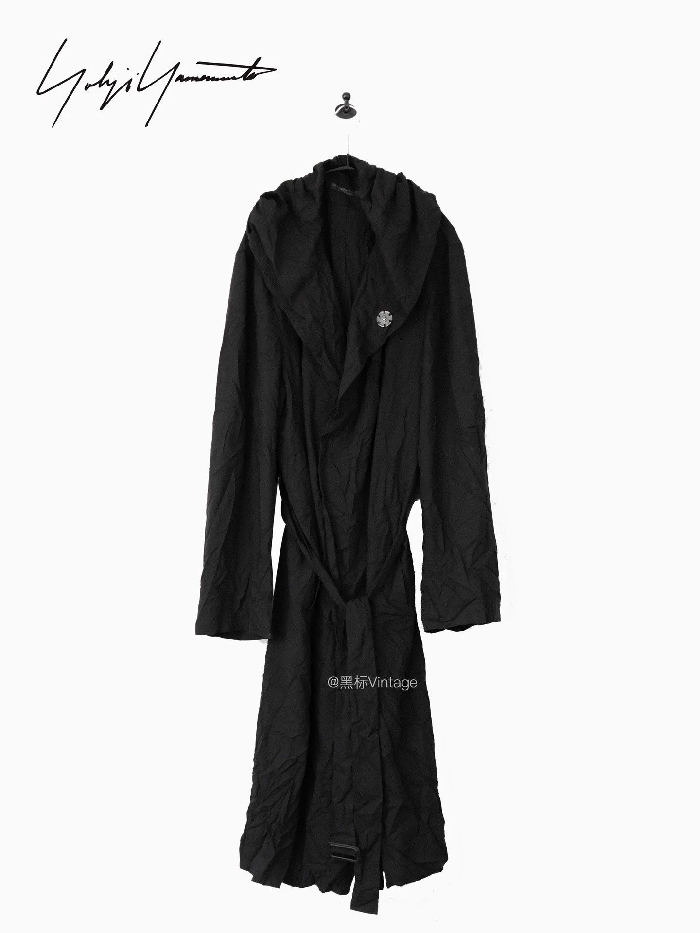 Yohji Yamamoto Yohji Yamamoto 18ss Archive Pleated Boxing Coat Size US M / EU 48-50 / 2 - 6 Thumbnail
