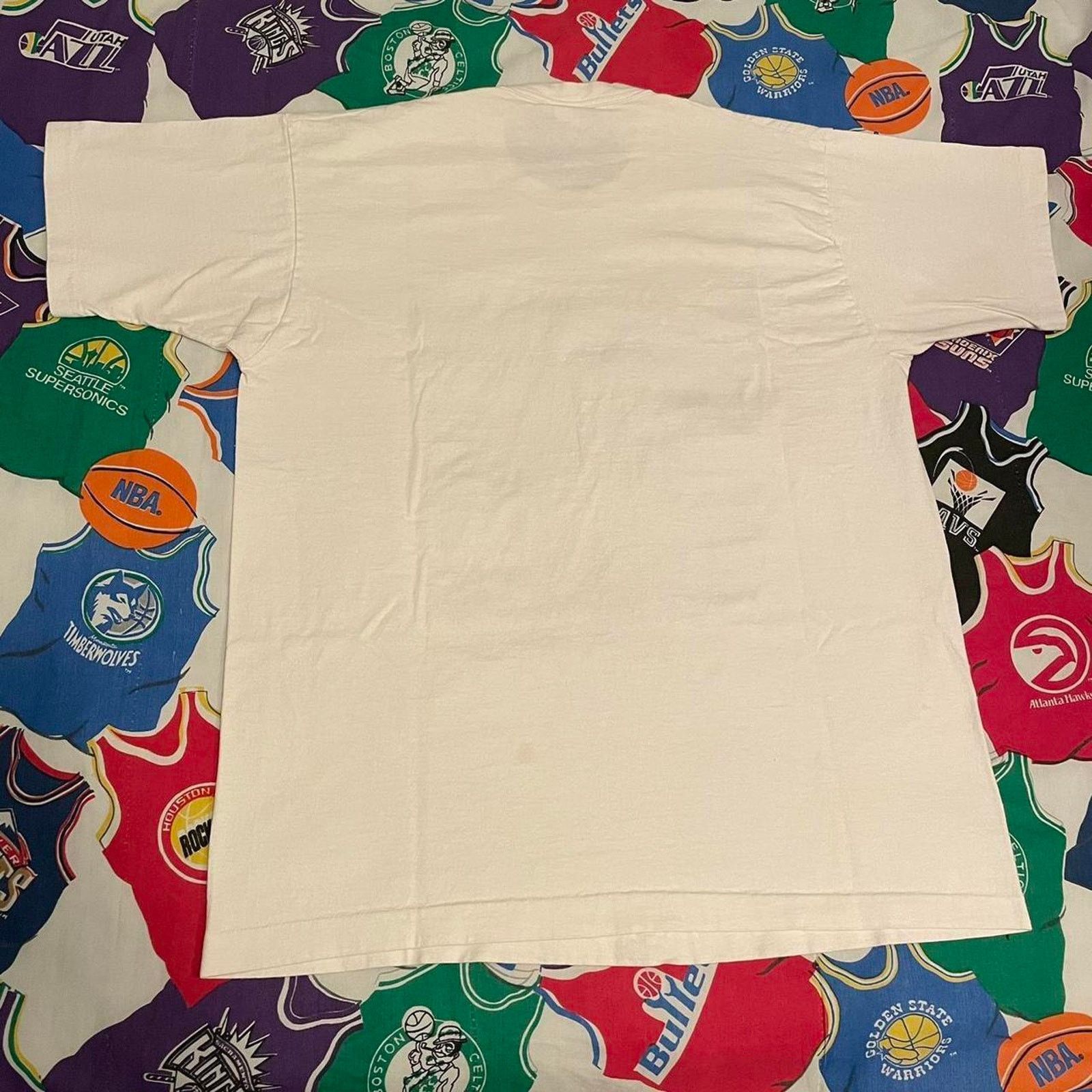 NFL × Vintage Vintage 90s NFL Warren Moon Minnesota Vikings Super Bowl Tee Size US XL / EU 56 / 4 - 2 Thumbnail