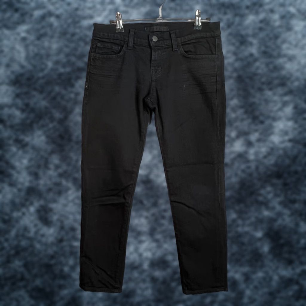 J Brand J Brand Skinny Jeans Womens Black Size 26 Cotton Blend Denim Made In USA Size 26" / US 2 / IT 38 - 1 Thumbnail