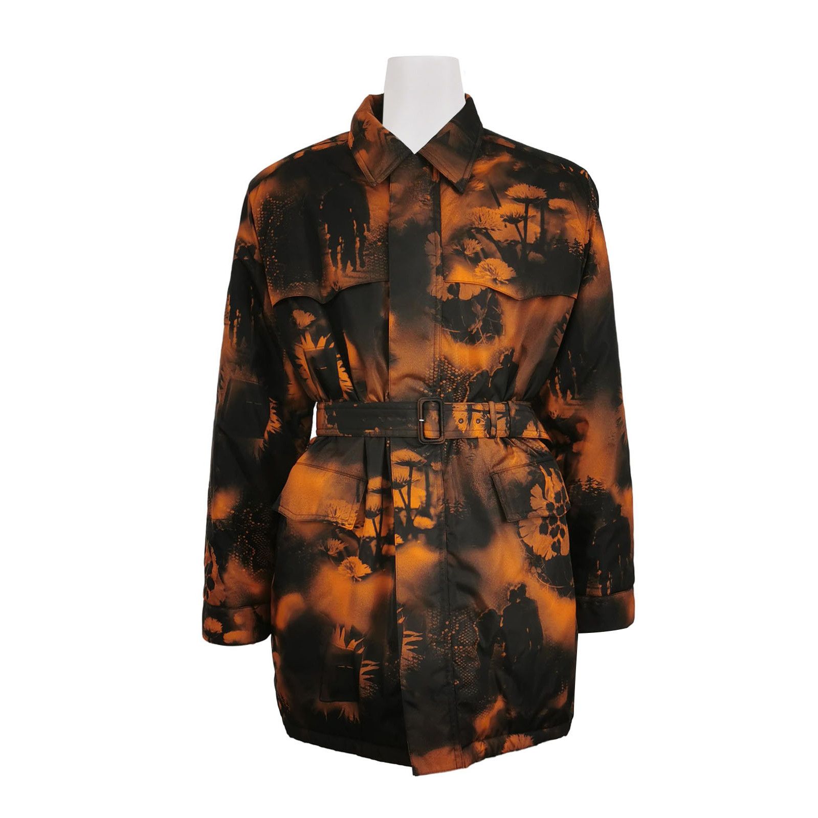 Prada Prada Color-Block Cotton Jacket in M Size 0079 Size US M / EU 48-50 / 2 - 1 Thumbnail