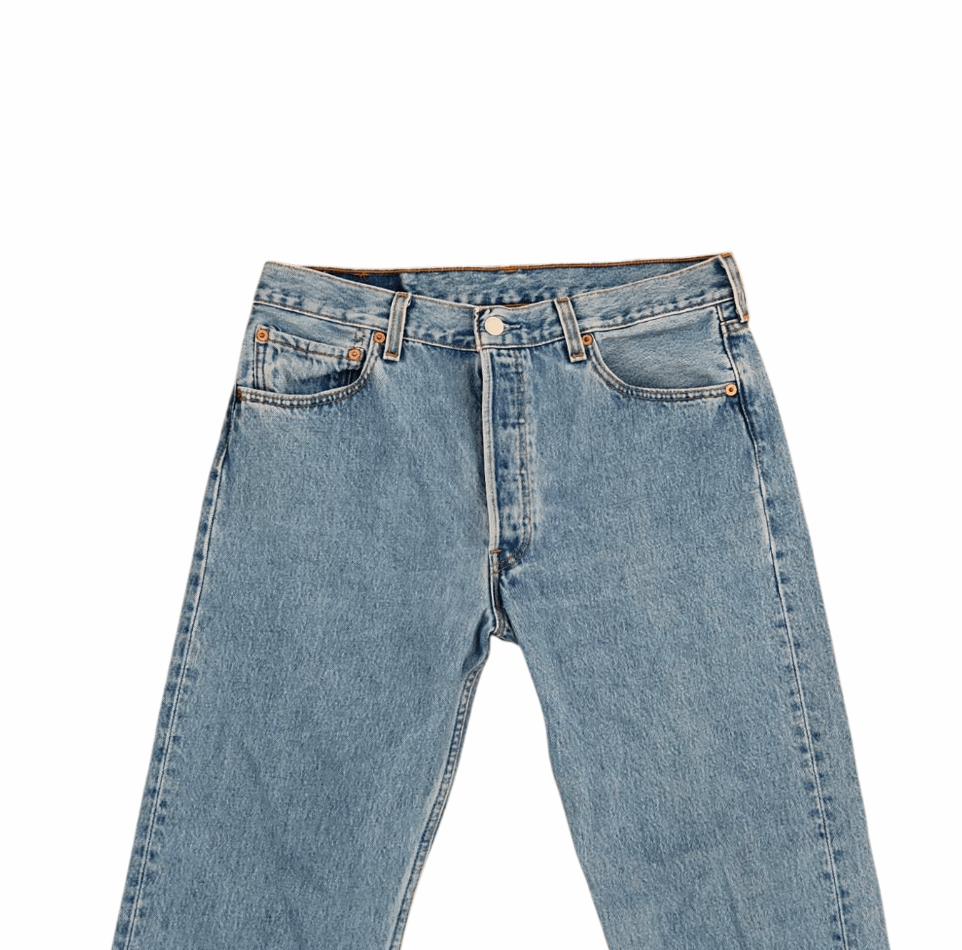Levi's × Vintage Levi's 501 XX VTG True Vintage USA Made Red Tab 90s Blue 34 Size US 34 / EU 50 - 3 Thumbnail