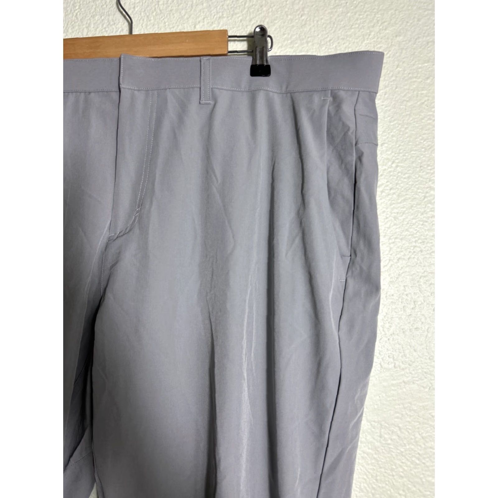 Fabletics Fabletics Mens Pants Gray Nylon Spandex 42x31 Activewear Leisure Regular 2XL Men Size US 39 - 4 Thumbnail