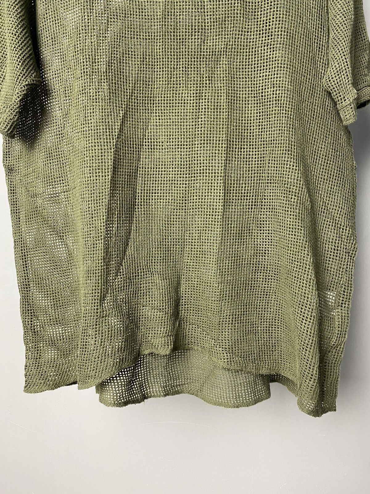 If Six Was Nine × Japanese Brand Vintage Beams Fishnet Tshirt Size US L / EU 52-54 / 3 - 4 Thumbnail