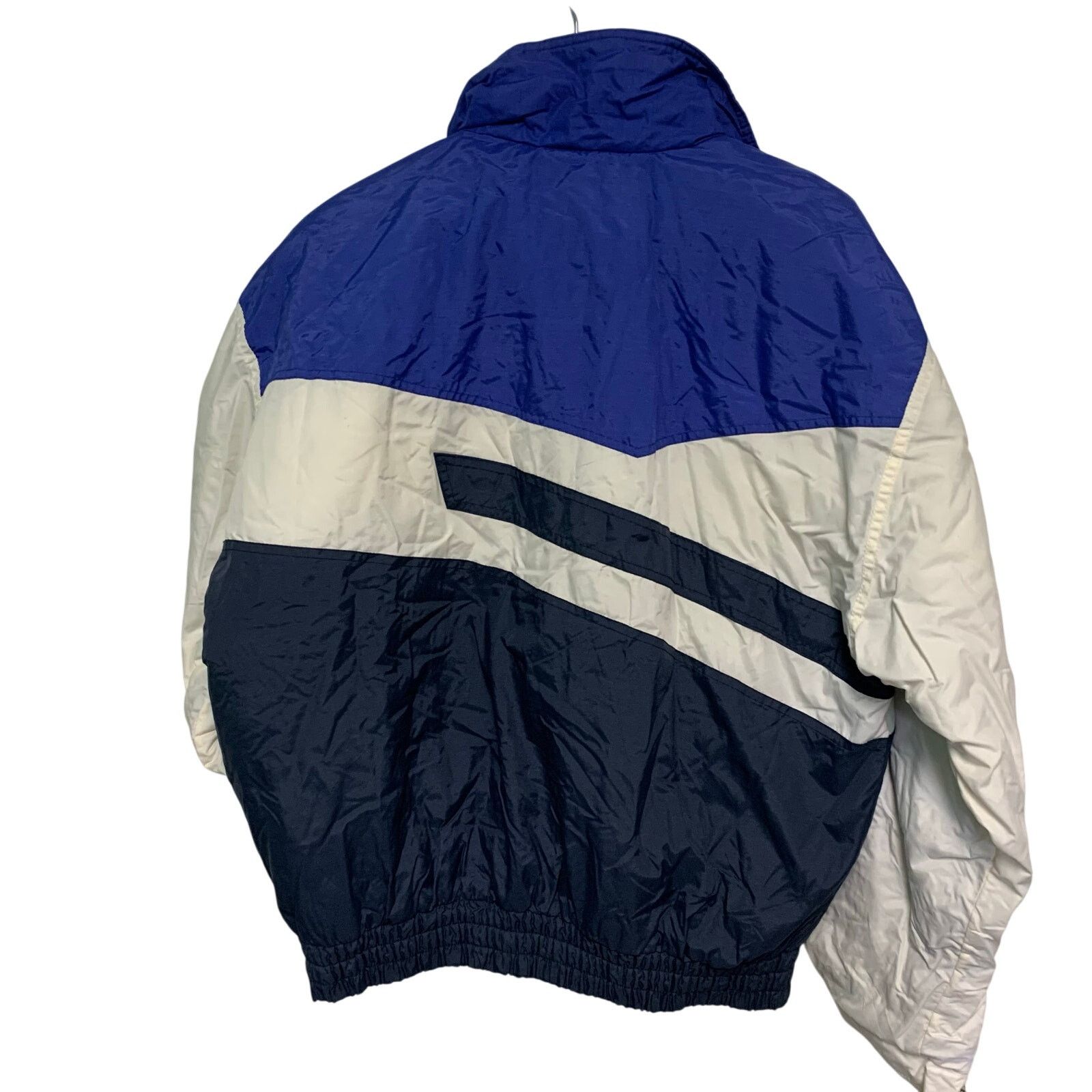 Fieldmaster Fieldmaster Men's Vintage Nylon Blue Zip Up Coat Size Large Size US L / EU 52-54 / 3 - 2 Thumbnail