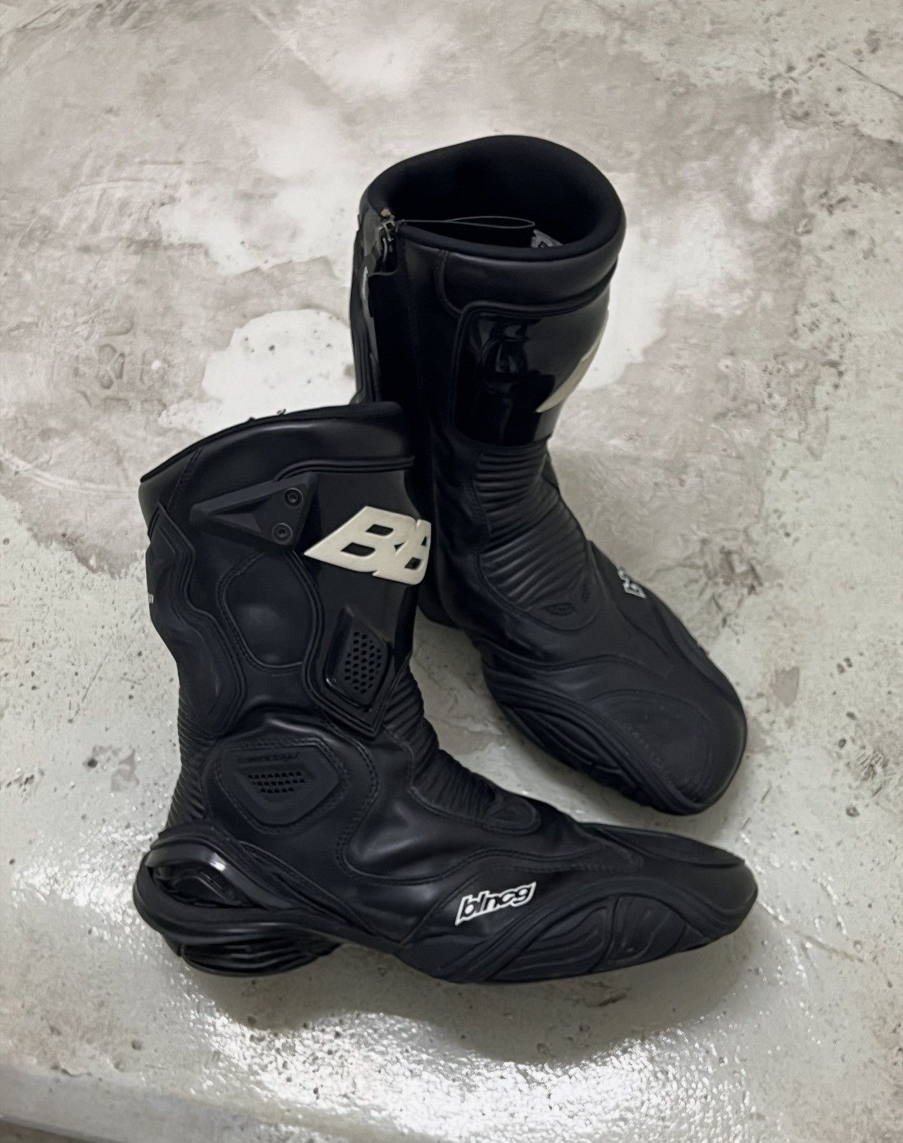 BALENCIAGA tyrex boots 40　TYREX Balenciaga Tyrex Biker Boots by Sorrelle (x3butterfly