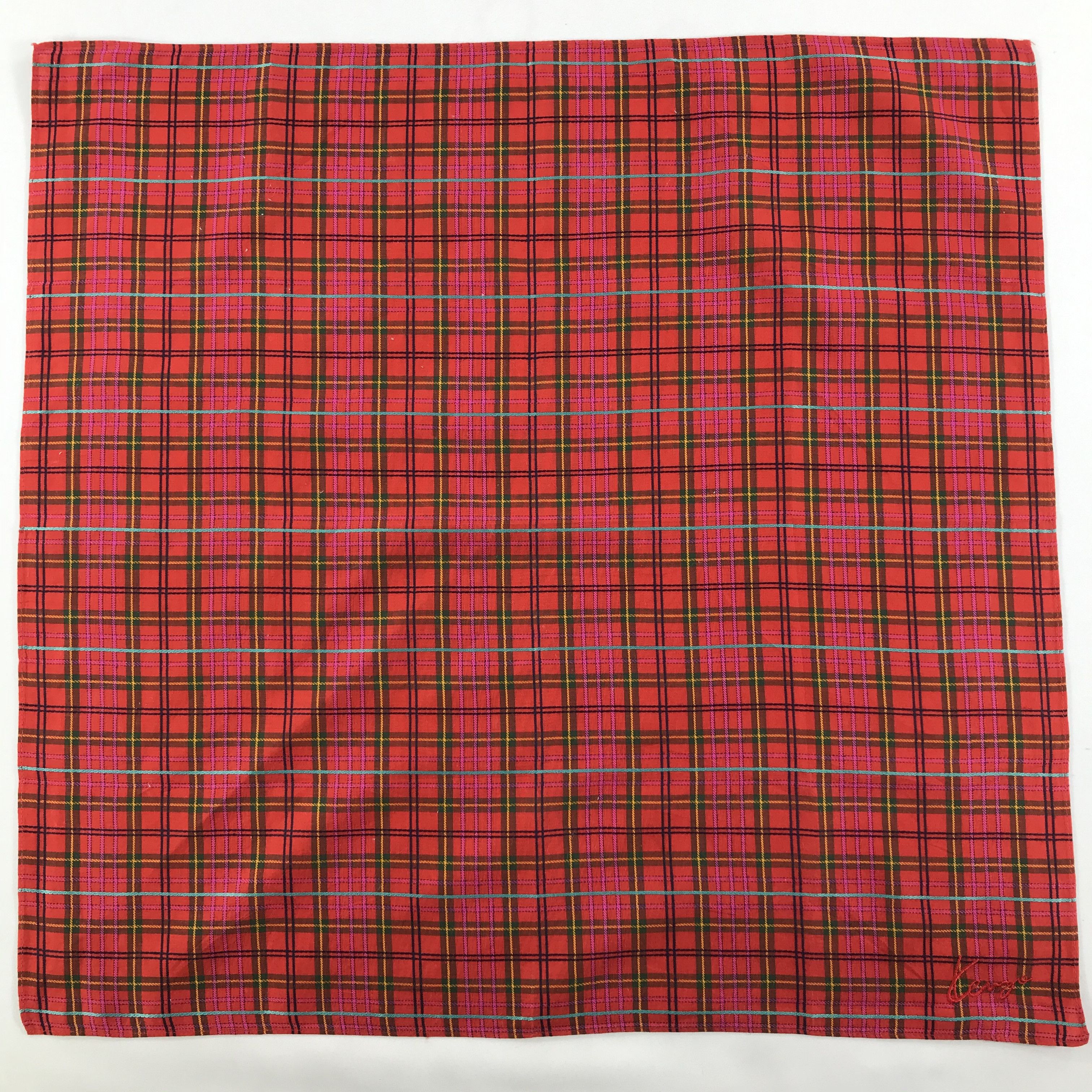 Kenzo × Vintage Kenzo Bandana / Handkerchief / Neckerchief - S1533 Size ONE SIZE - 1 Thumbnail