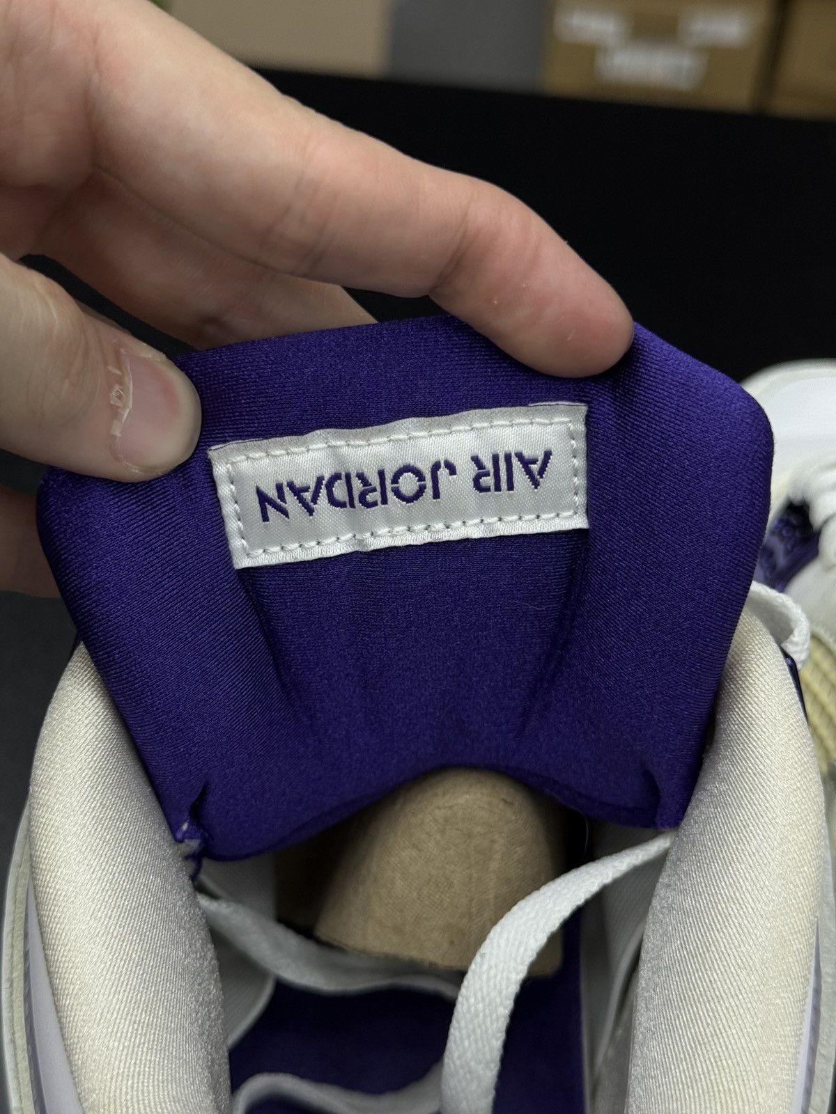 Jordan Brand Jordan 4 Metallic Purple (2020) (CT8527-115) Size 10.5 Size US 10.5 / EU 43-44 - 12 Thumbnail