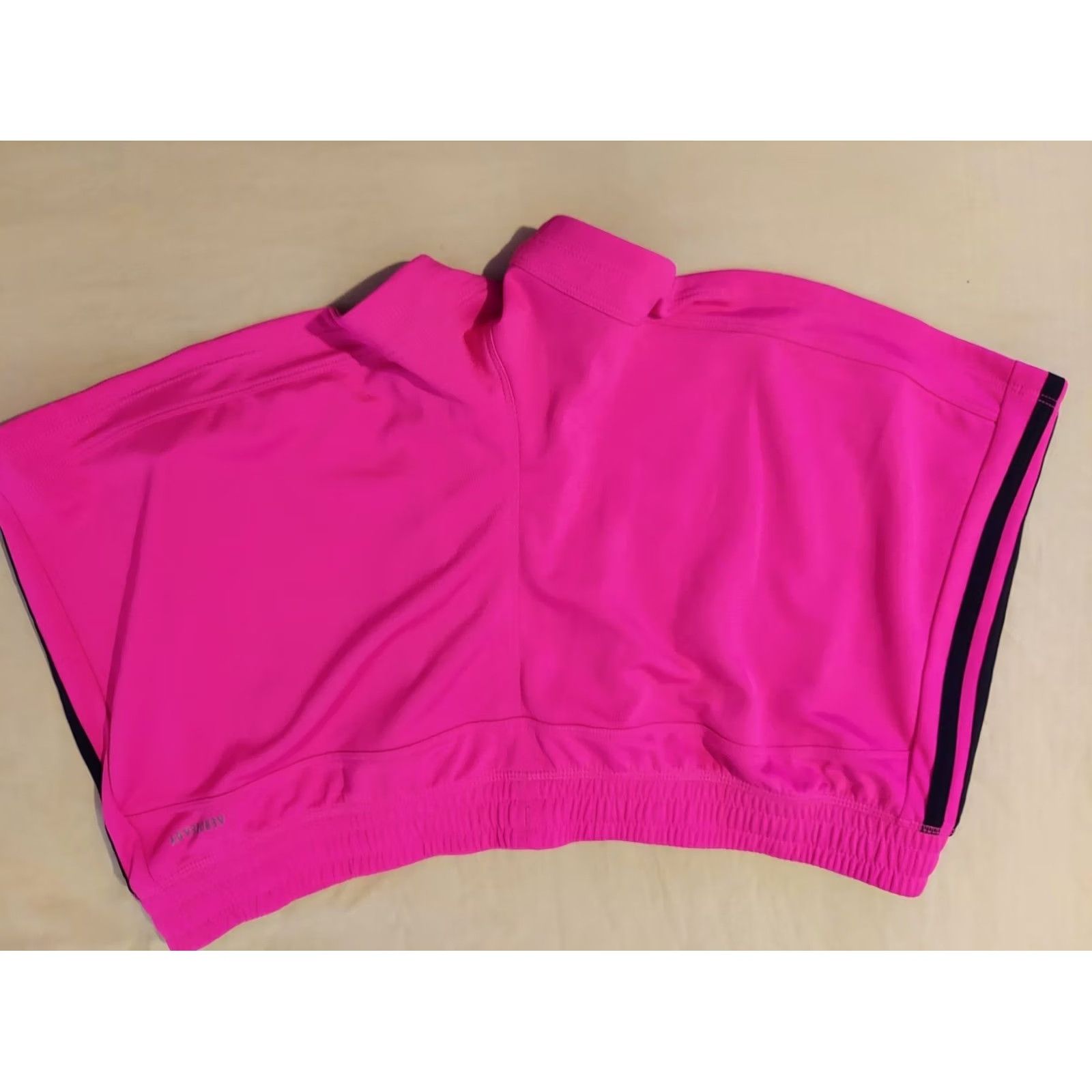 Adidas Womens adidas Shorts XL Purple Athletic Gym Workout Size 40" / US 18 - 2 Thumbnail
