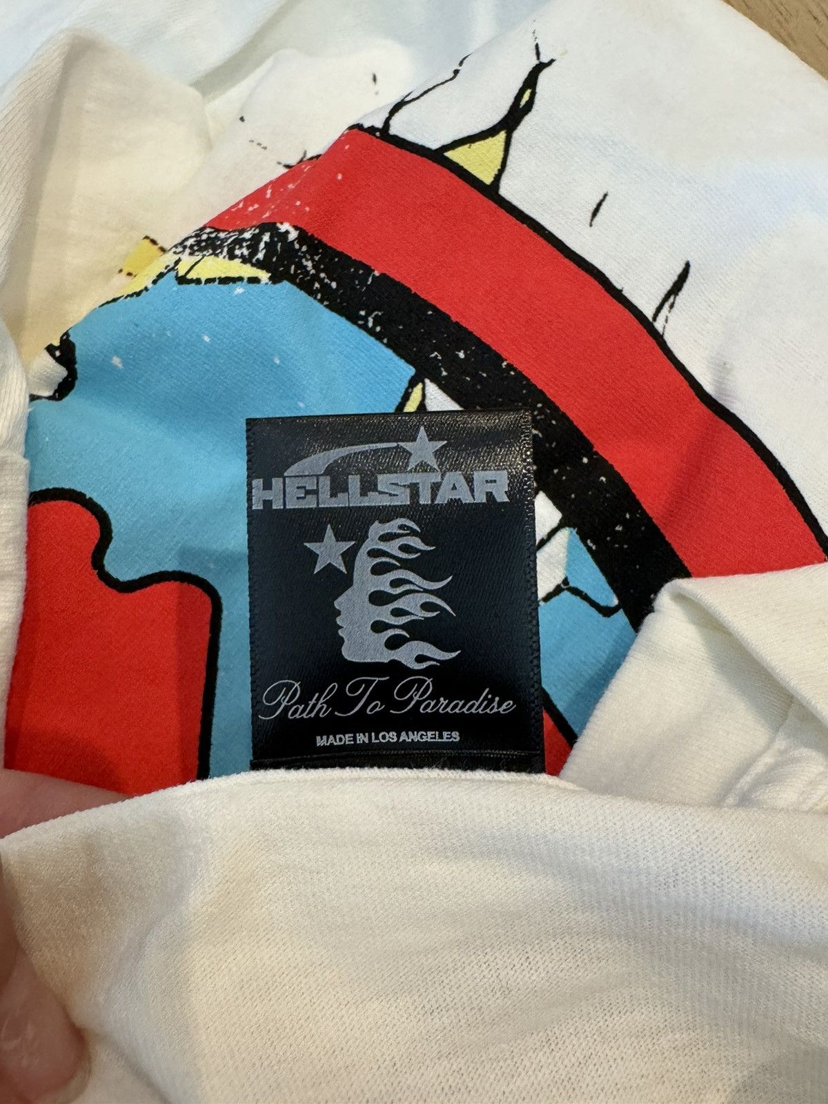 HELLSTAR Hellstar heaven on earth t shirt Size US M / EU 48-50 / 2 - 4 Thumbnail