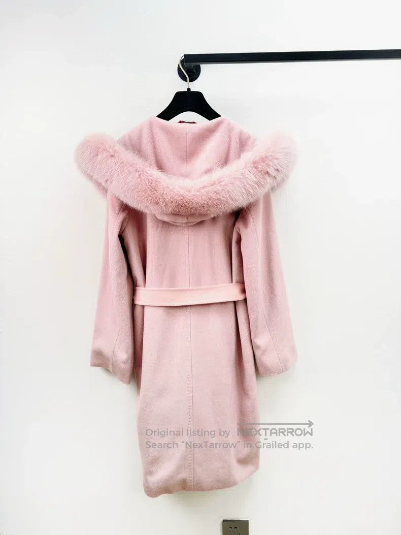 Other Max Mara Pink Hooded Bathrobe Style Jacket Size S / US 4 / IT 40 - 3 Thumbnail